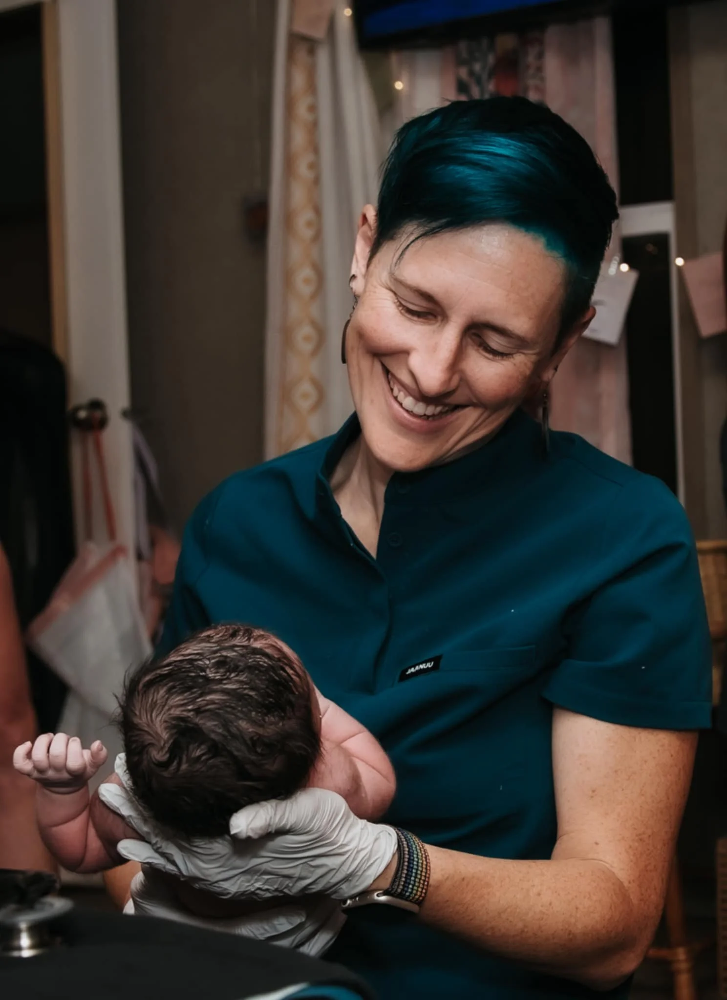 Melissa Nealy, certified midwife at Katy Birth Center, supporting families through prenatal care, natural birth, and postpartum recovery in Katy, TX.