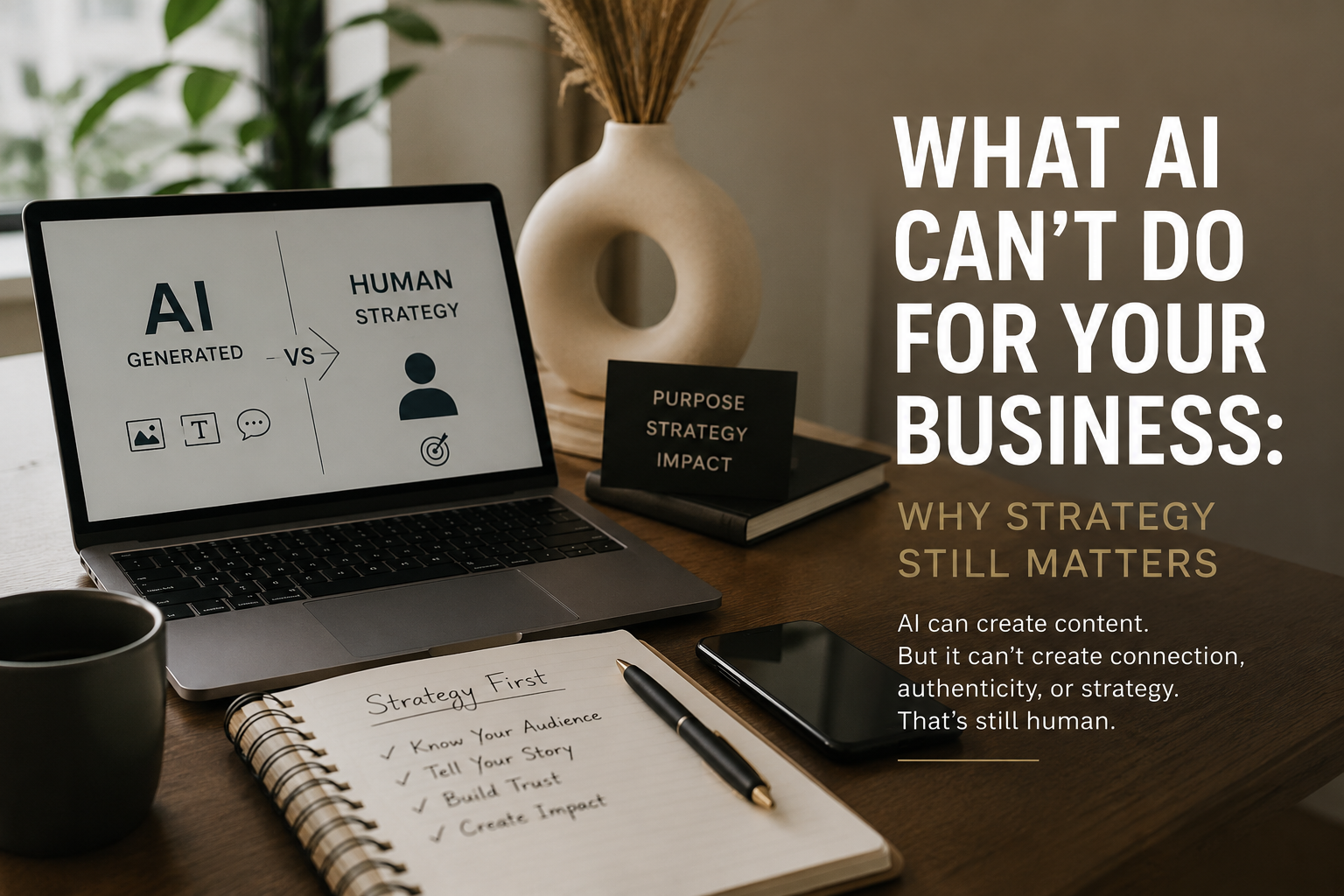 What AI Can't Do for Your Business: Why Strategy Still Matters