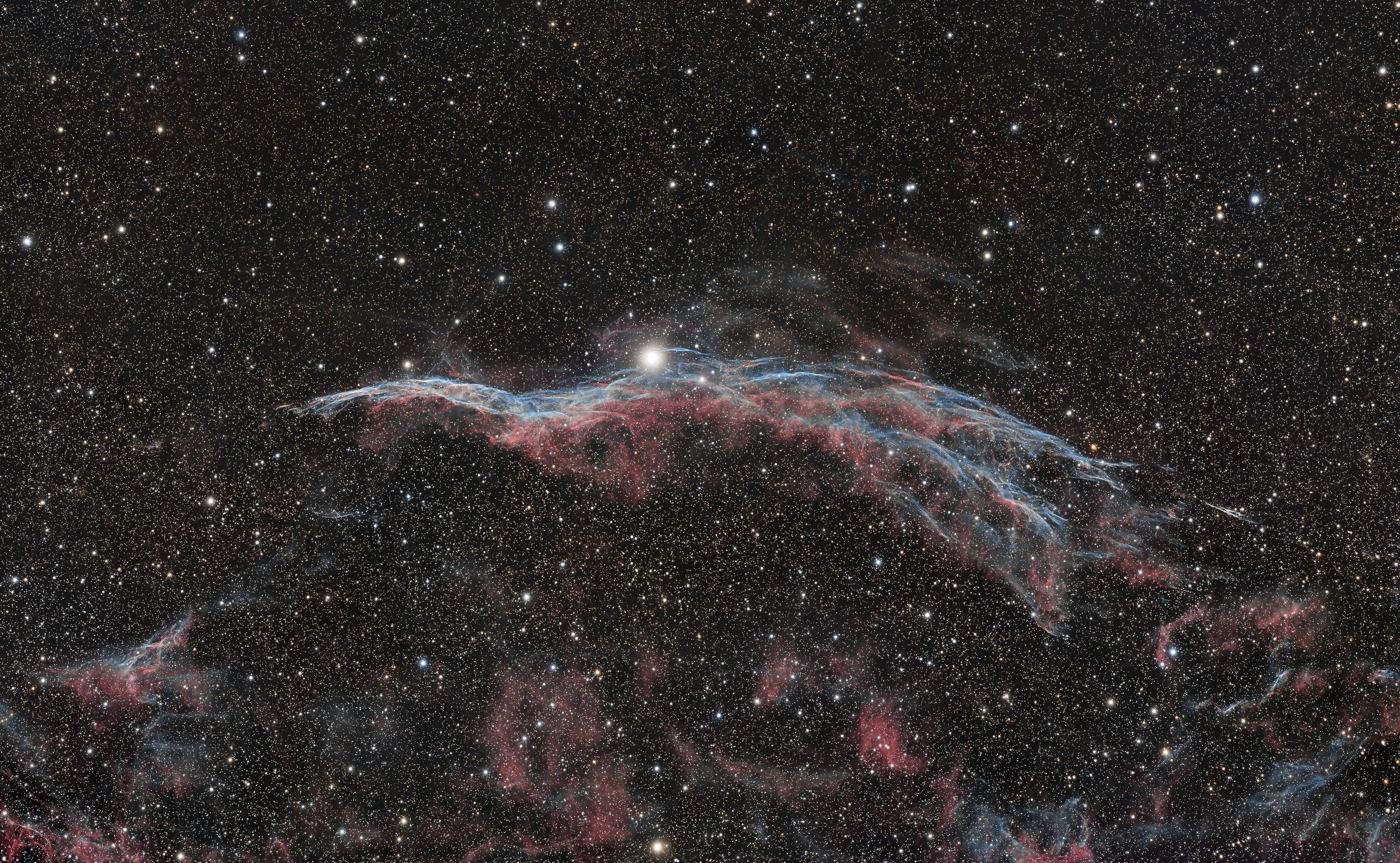 Western Veil Nebula (NGC 6960 - Witch's Broom)