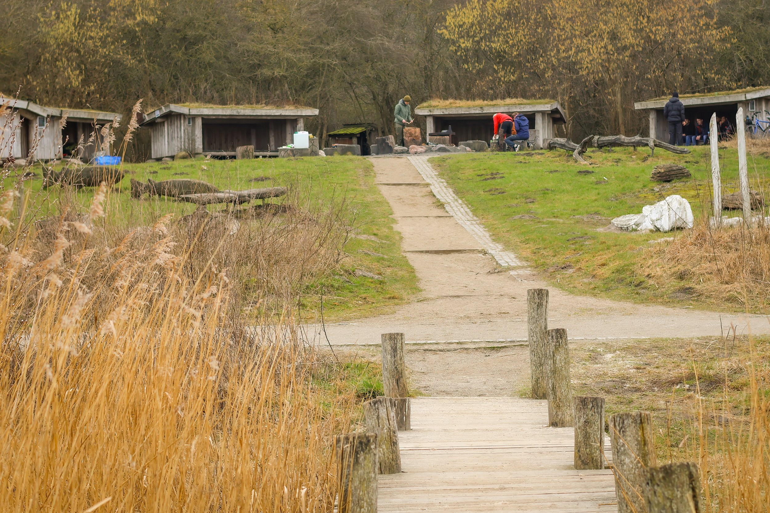 Shelterplads ved Egå engsø