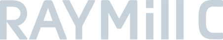 Close-up of the text 'RAYMiC' in gray font.