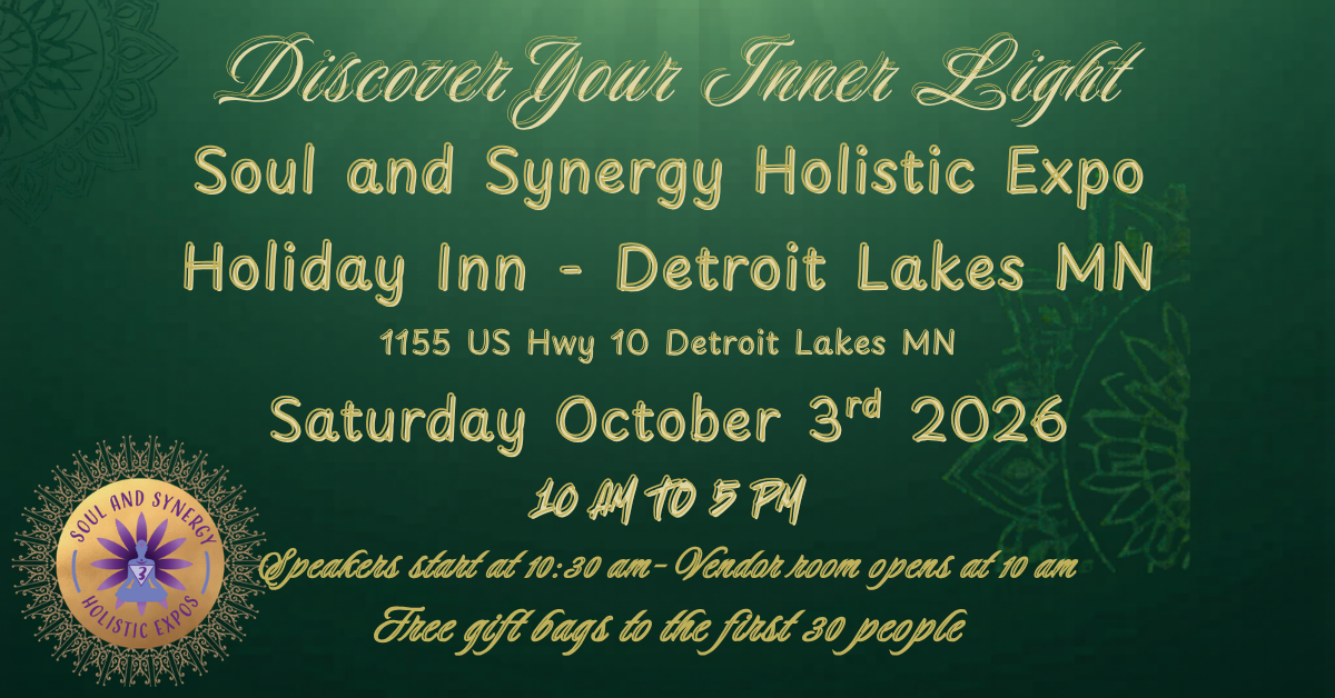 Soul &amp; Synergy Holistic Expo — Detroit Lakes