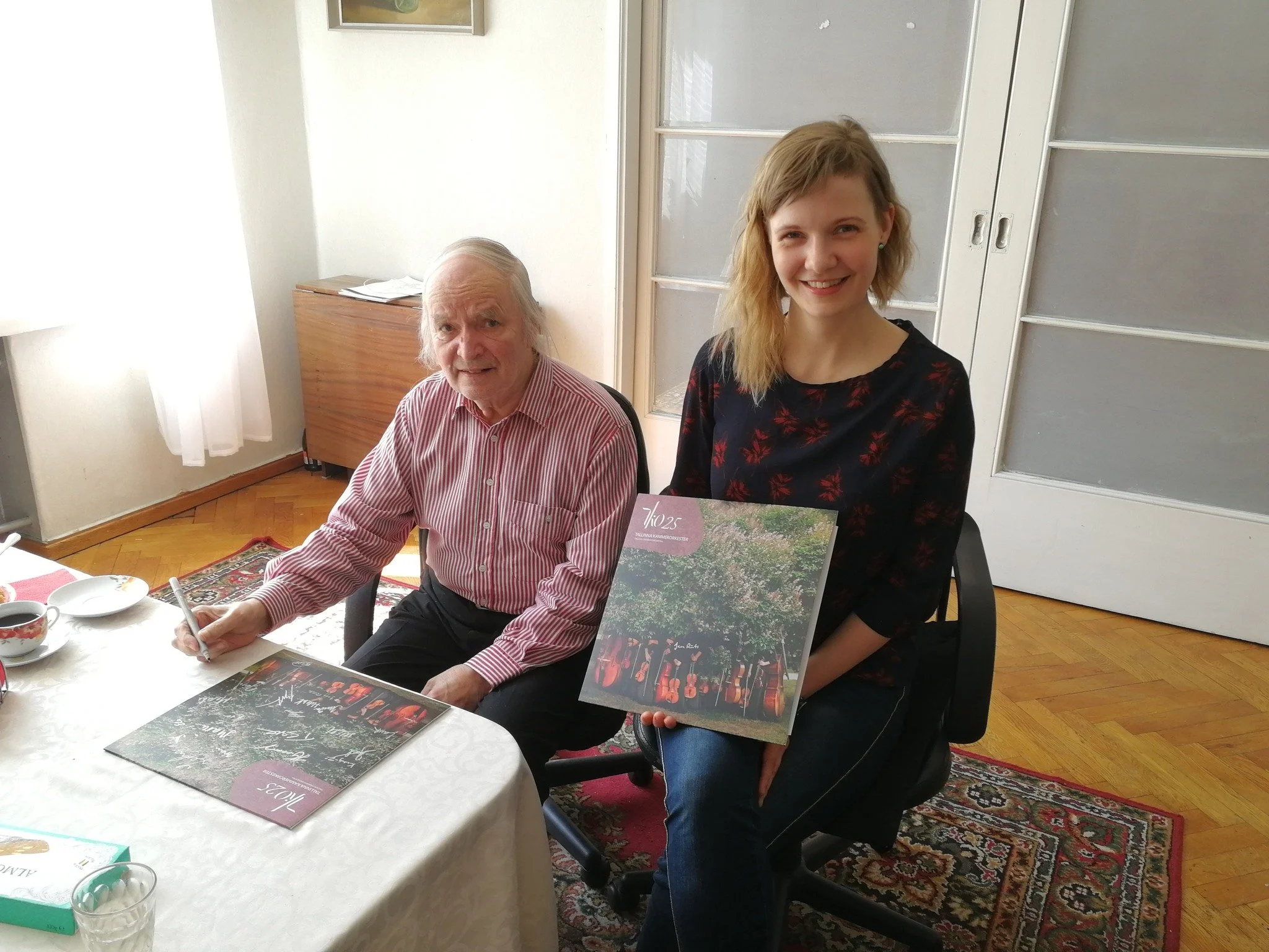 Jaan Rääts and Mari Targo