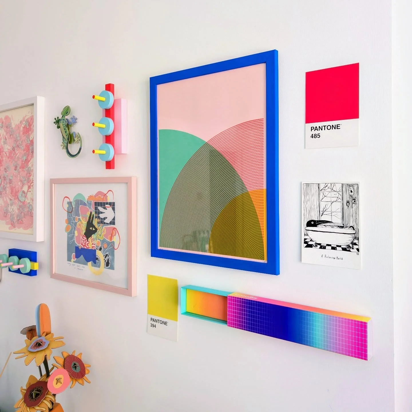 The Stuff Wall 

#colourfulhome