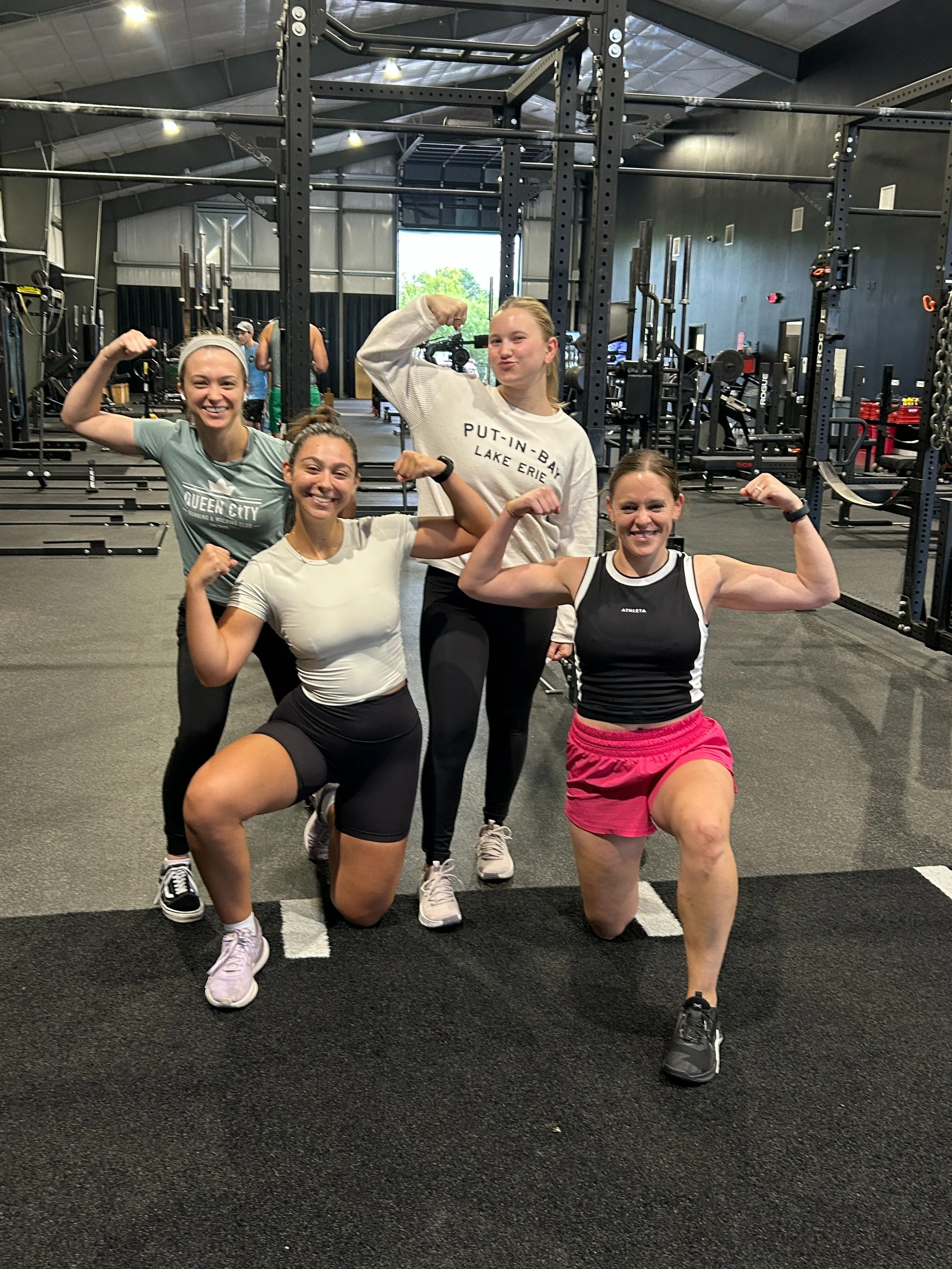 With my incredible clients at RTS Barbell (Cincinnati).