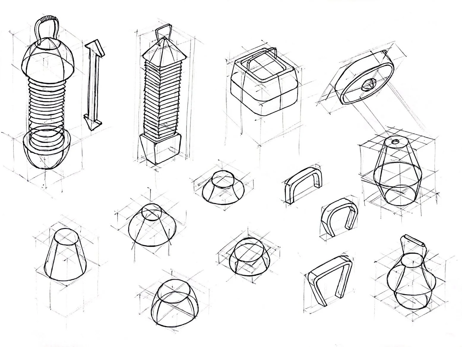 Top/handle designs