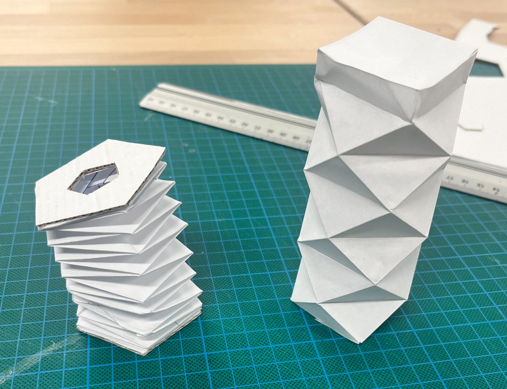 Testing paper folding techniques
