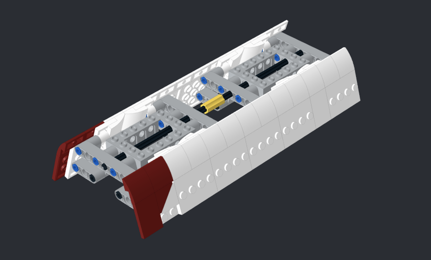 During the design process, it was really important to me that the final model was strong and stable