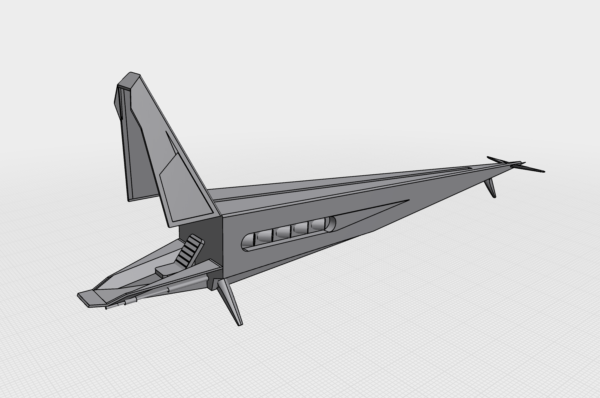 Final design in landed mode