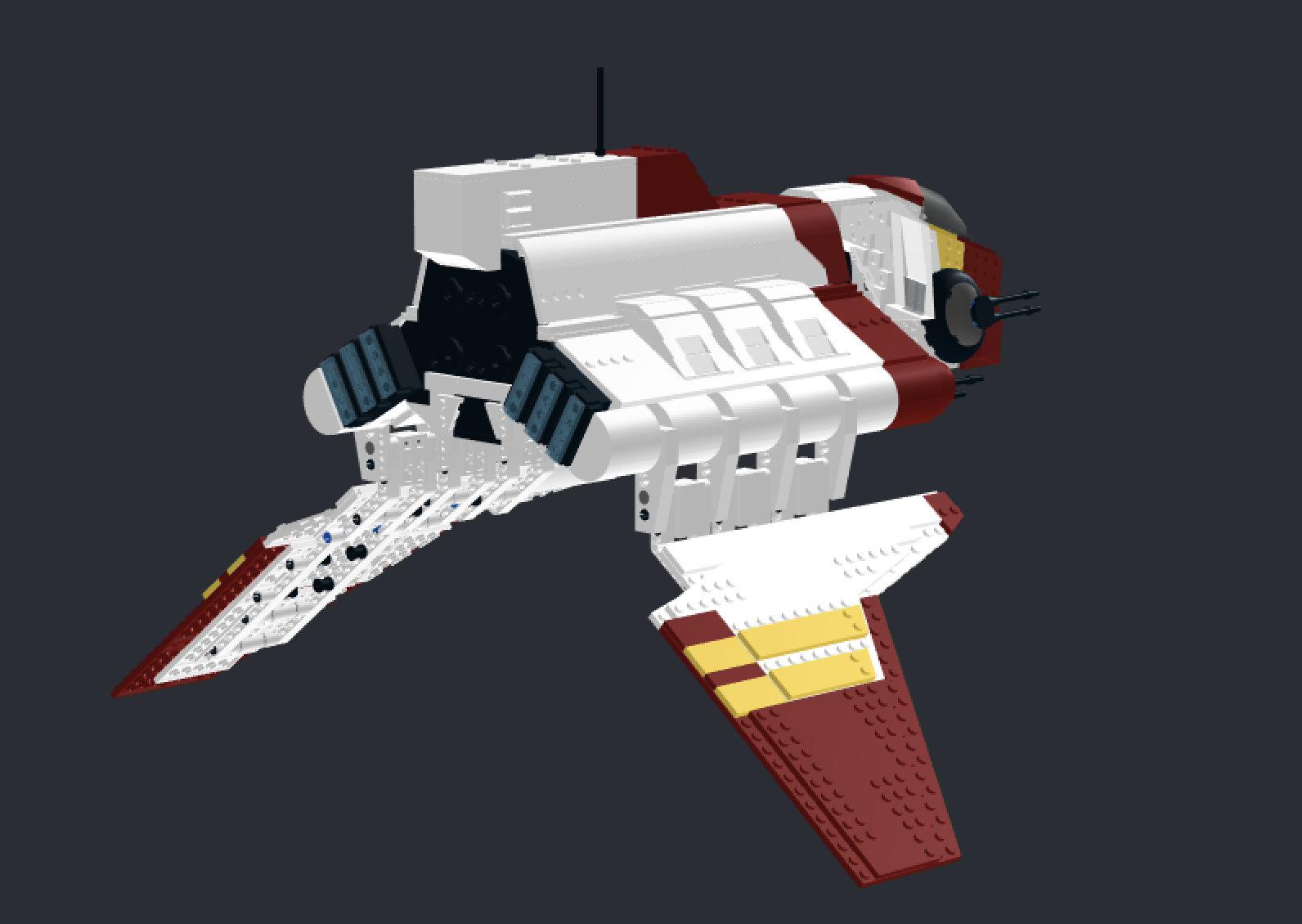 Rear engine modules