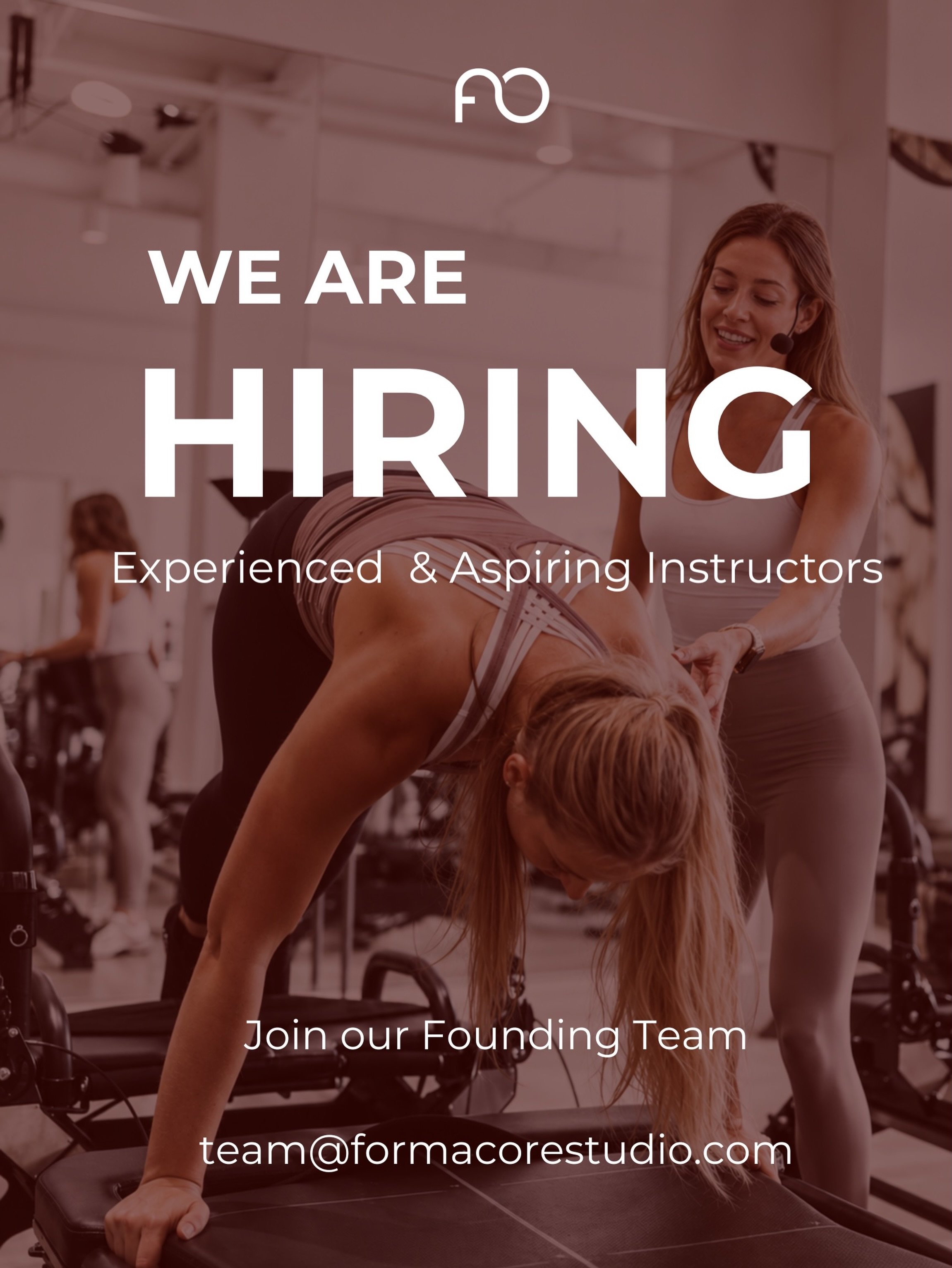 New studio loading! If you&rsquo;re passionate about fitness and building community, then we want you 🤍

We&rsquo;re looking for dedicated instructors! Join our team to help individuals of all ages, body types, and backgrounds discover their power, 
