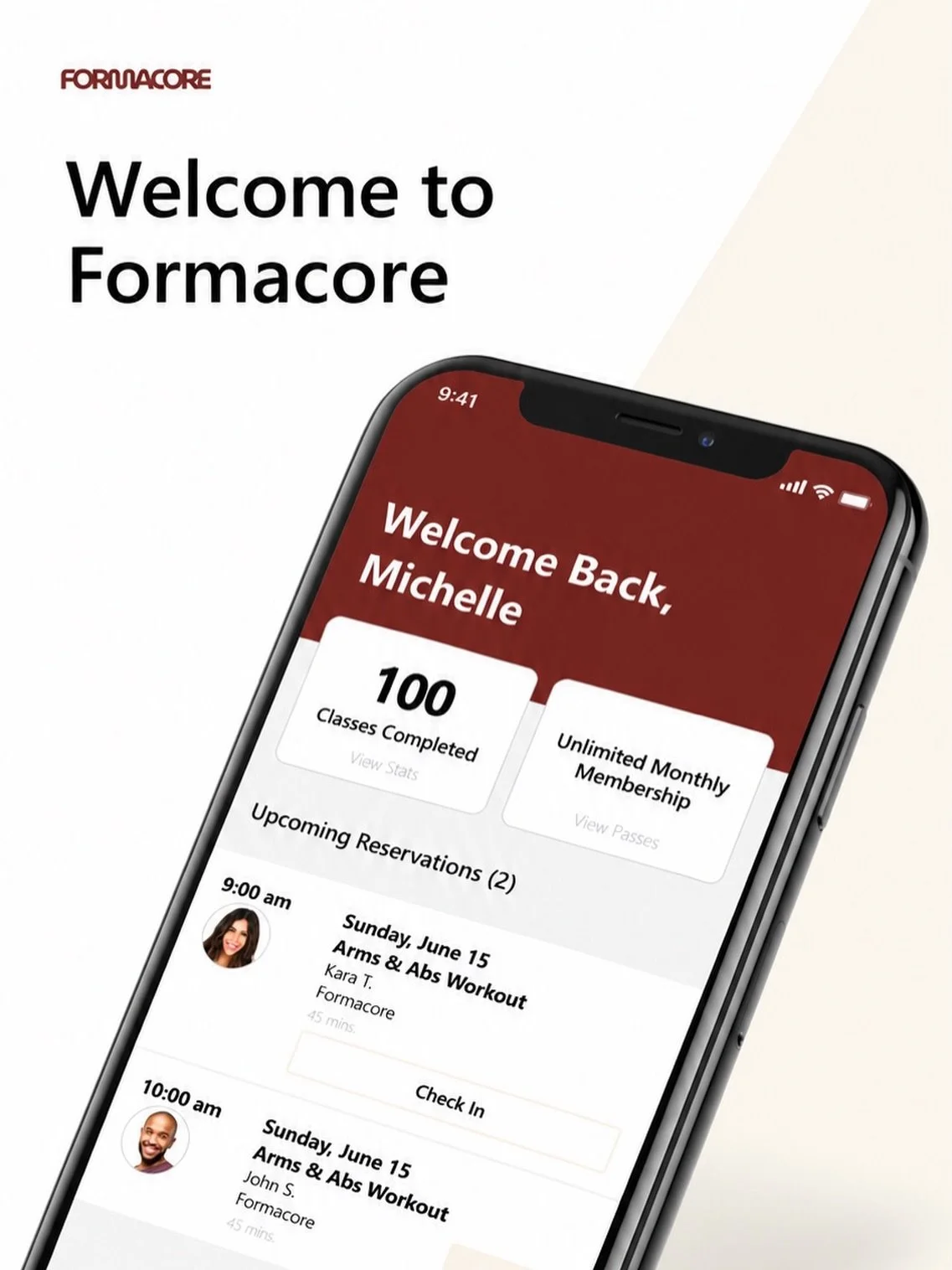 New studio, new app. 🤎

We&rsquo;re launching the Formacore app right alongside our studio opening! Designed to make your experience even more seamless, the app gives you an easier way to book classes, manage your schedule, purchase credits, and acc