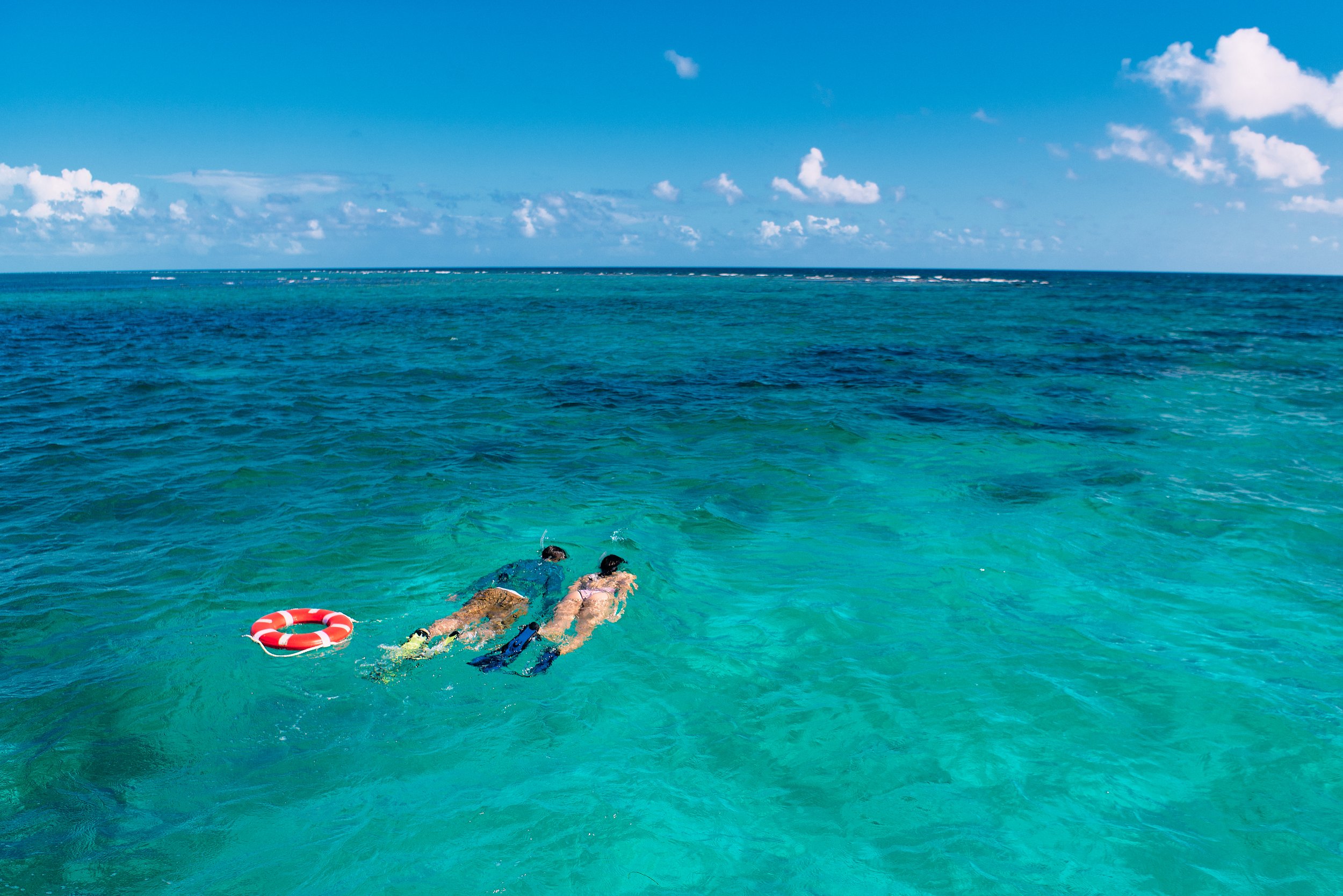 Snorkeling Belize's Reef