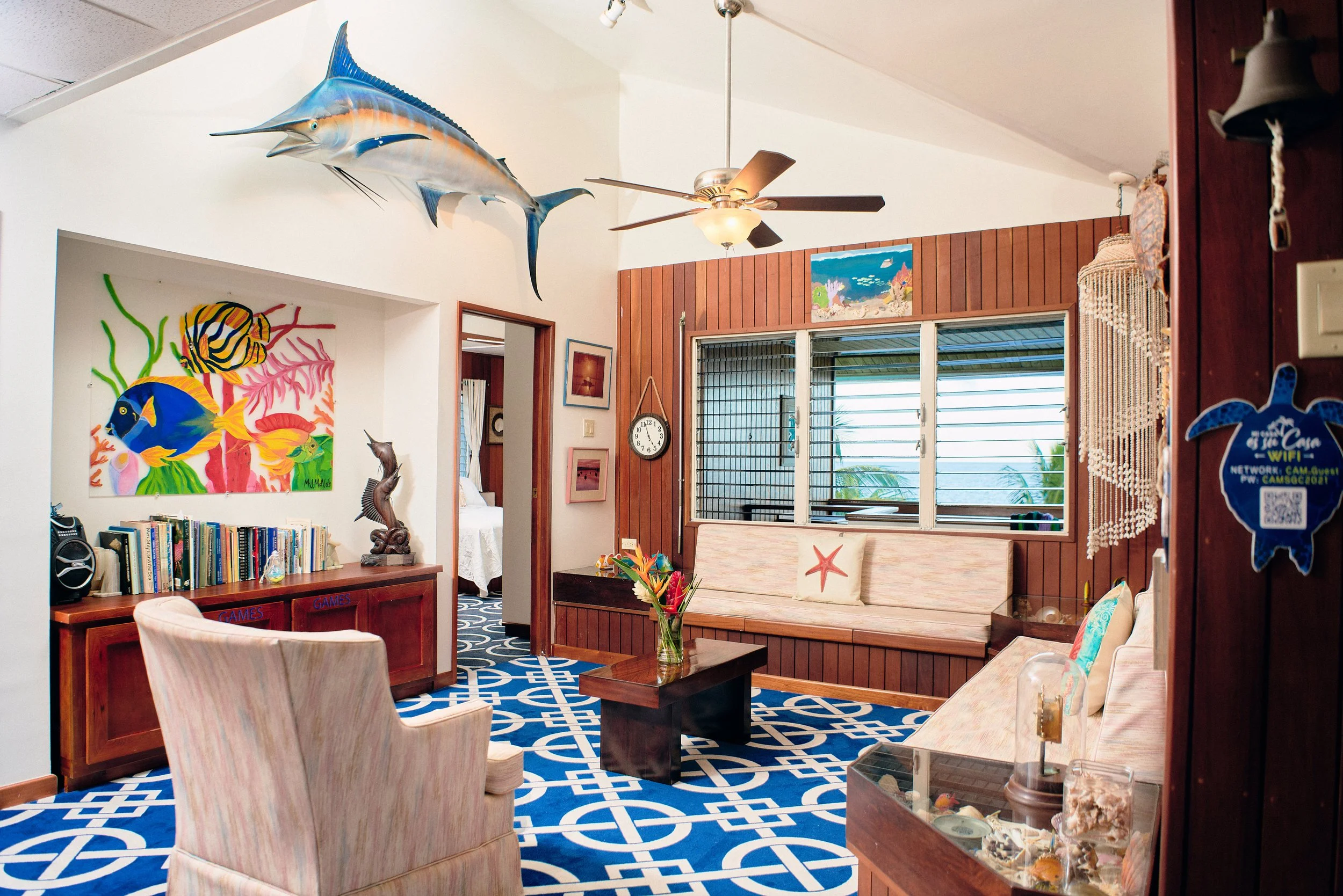 Family Room on Second Floor