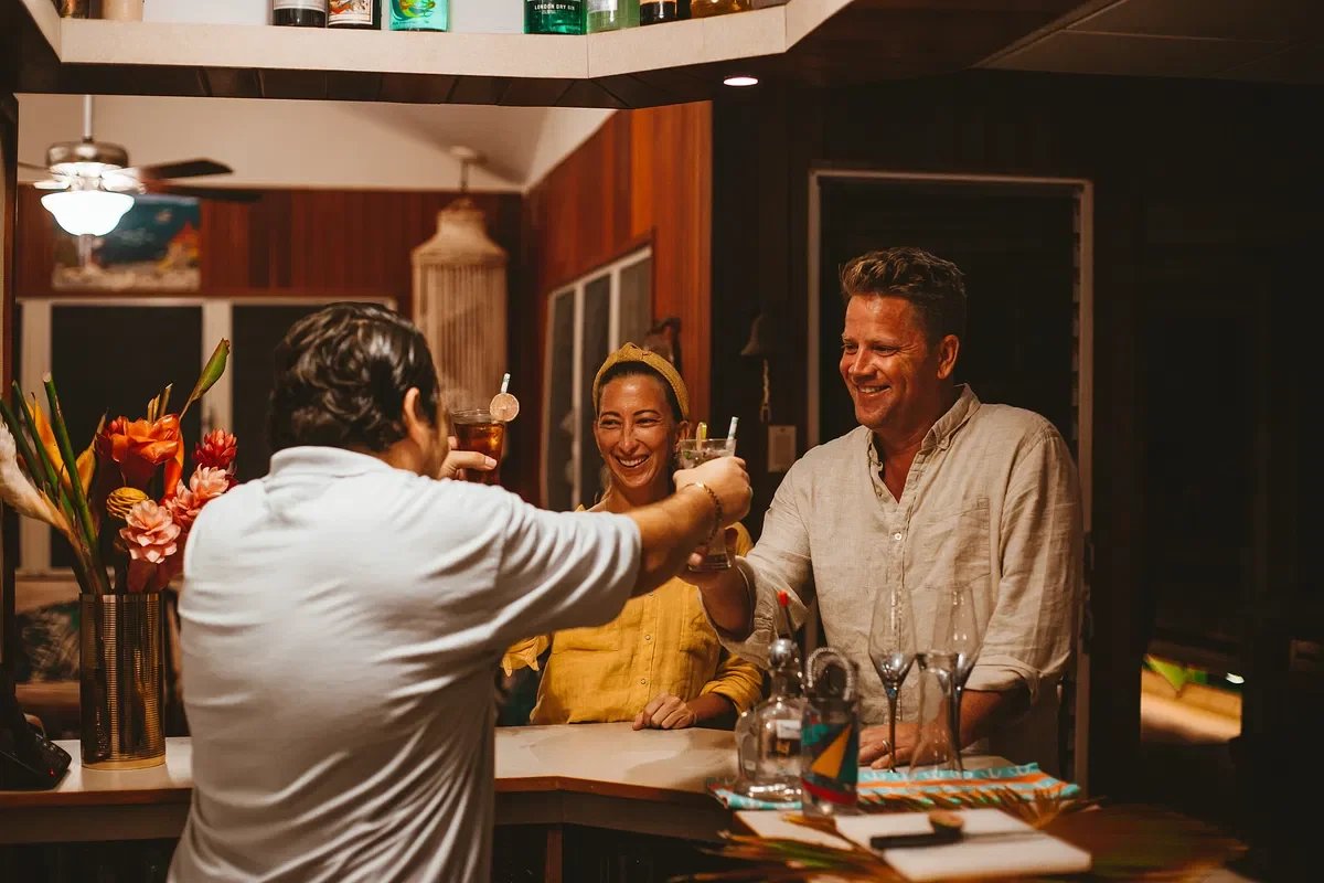 Welcome Drinks and Cocktails at Casa Al Mar