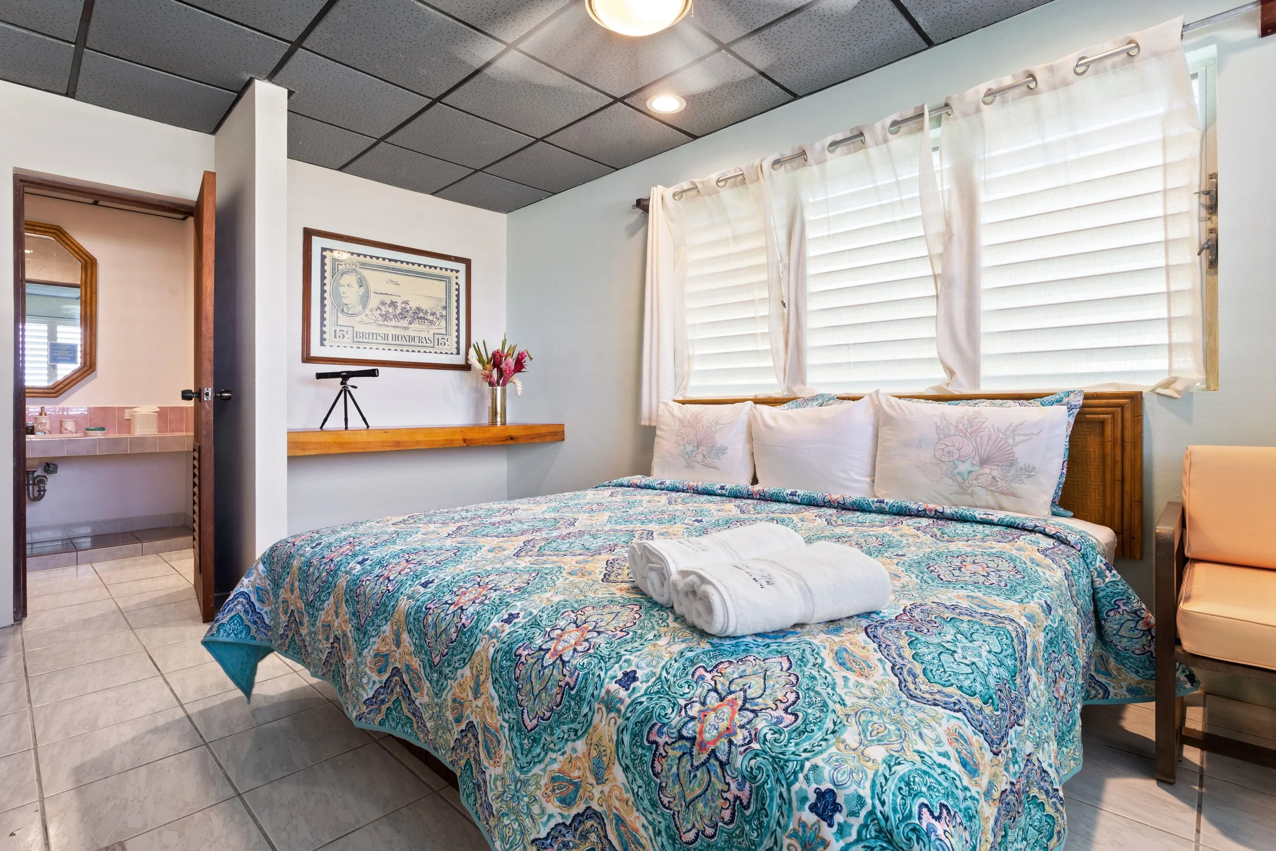 Ground Floor King Bed with Twin Day Bed and Private Bathroom