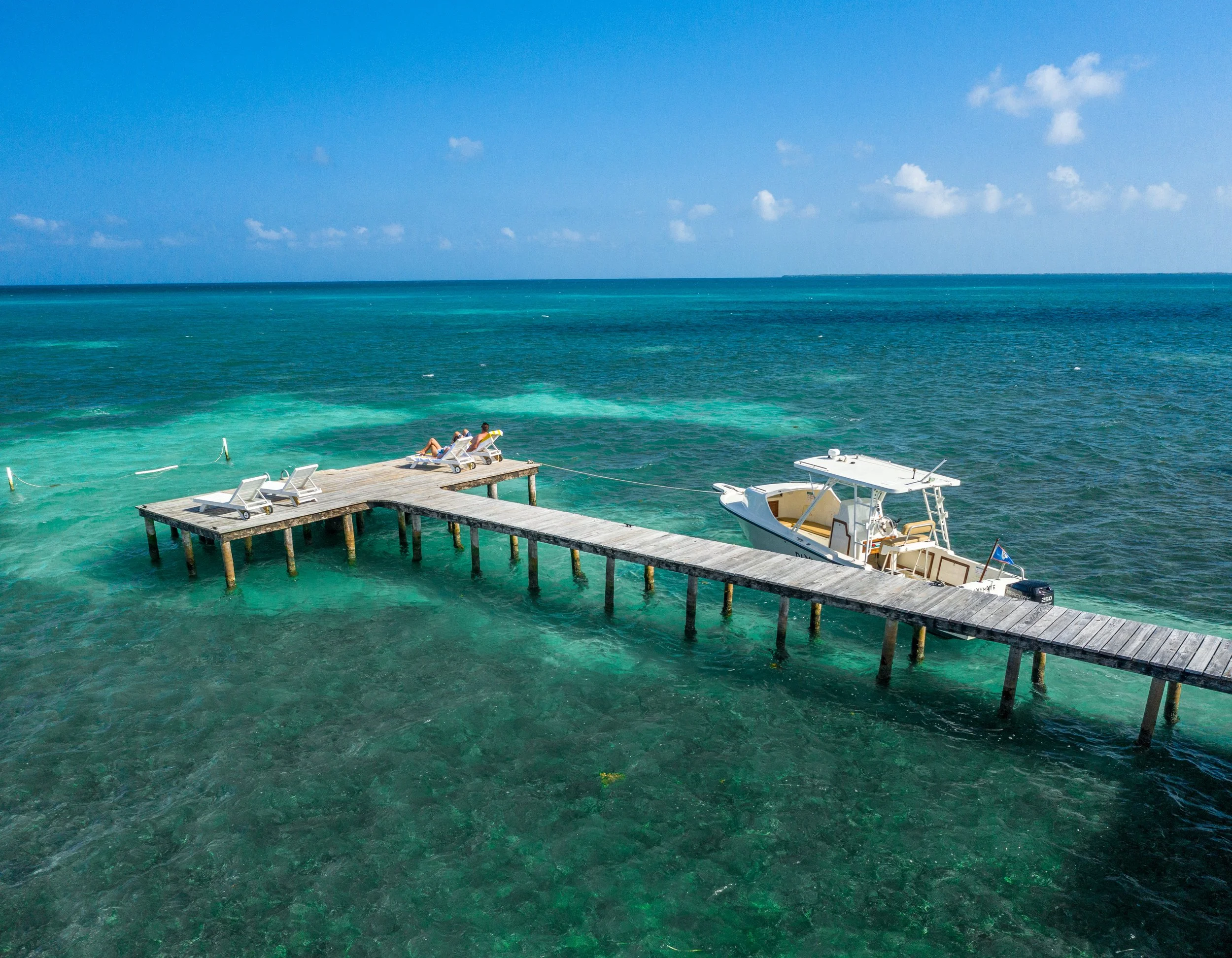 East Dock and Private Boat