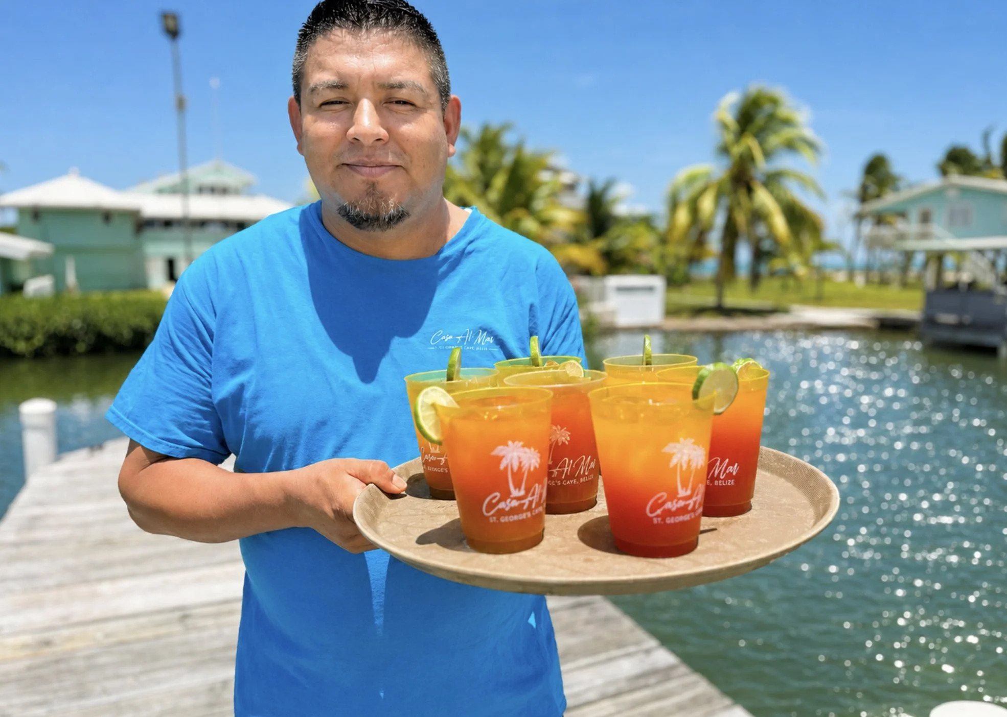 Welcome Drinks Casa Al Mar Belize.jpg