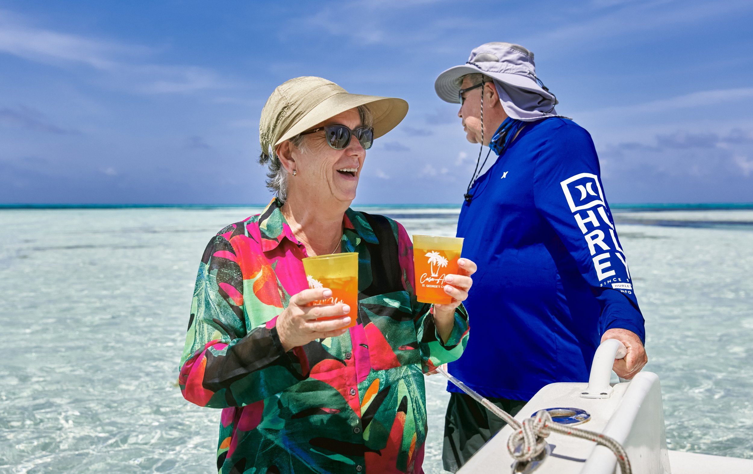 Drinks at the Sand Bar!