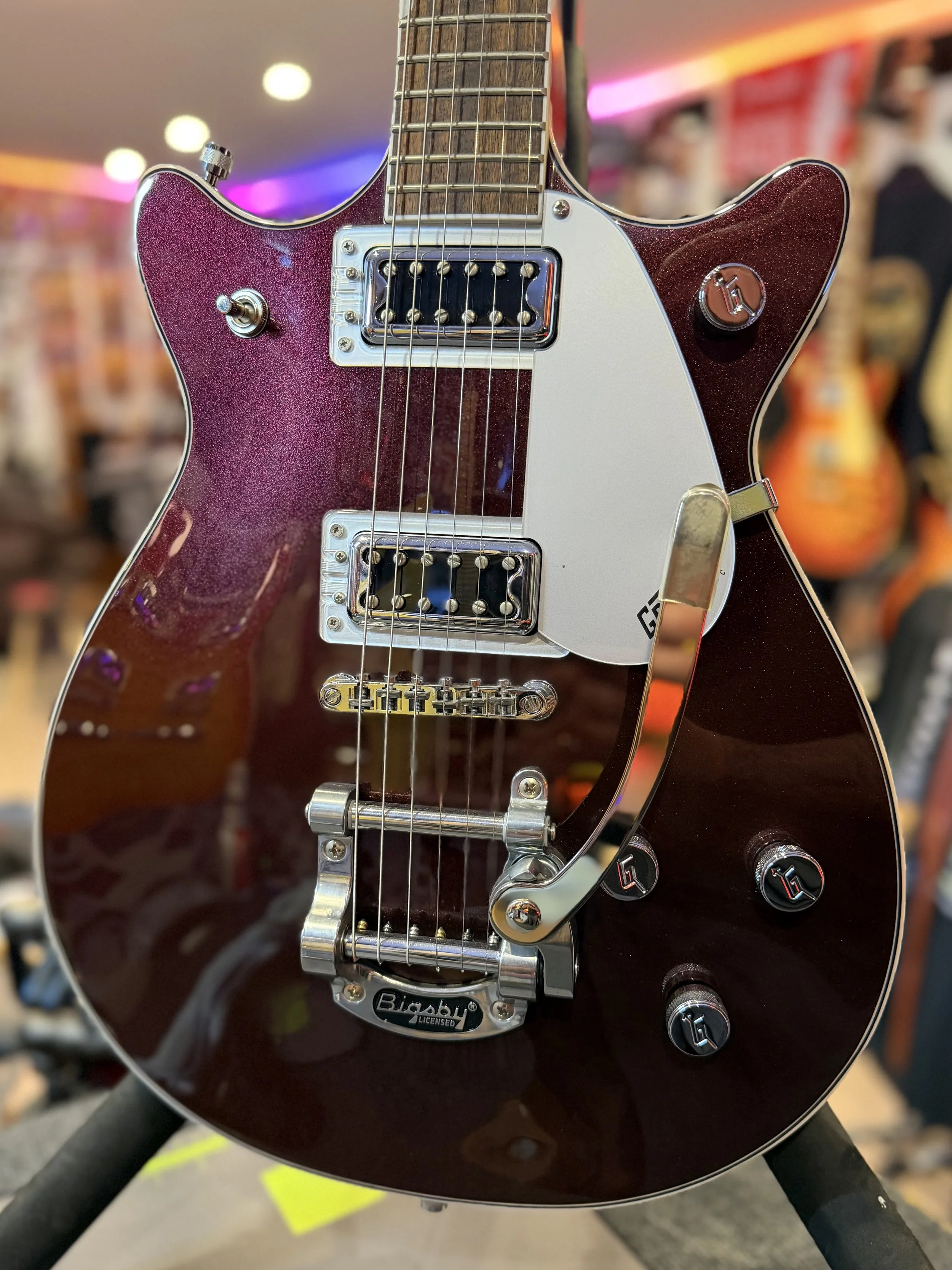 Gretsch G5232T Electromatic Double Jet FT w/ OHSC – Dark Cherry Metallic
