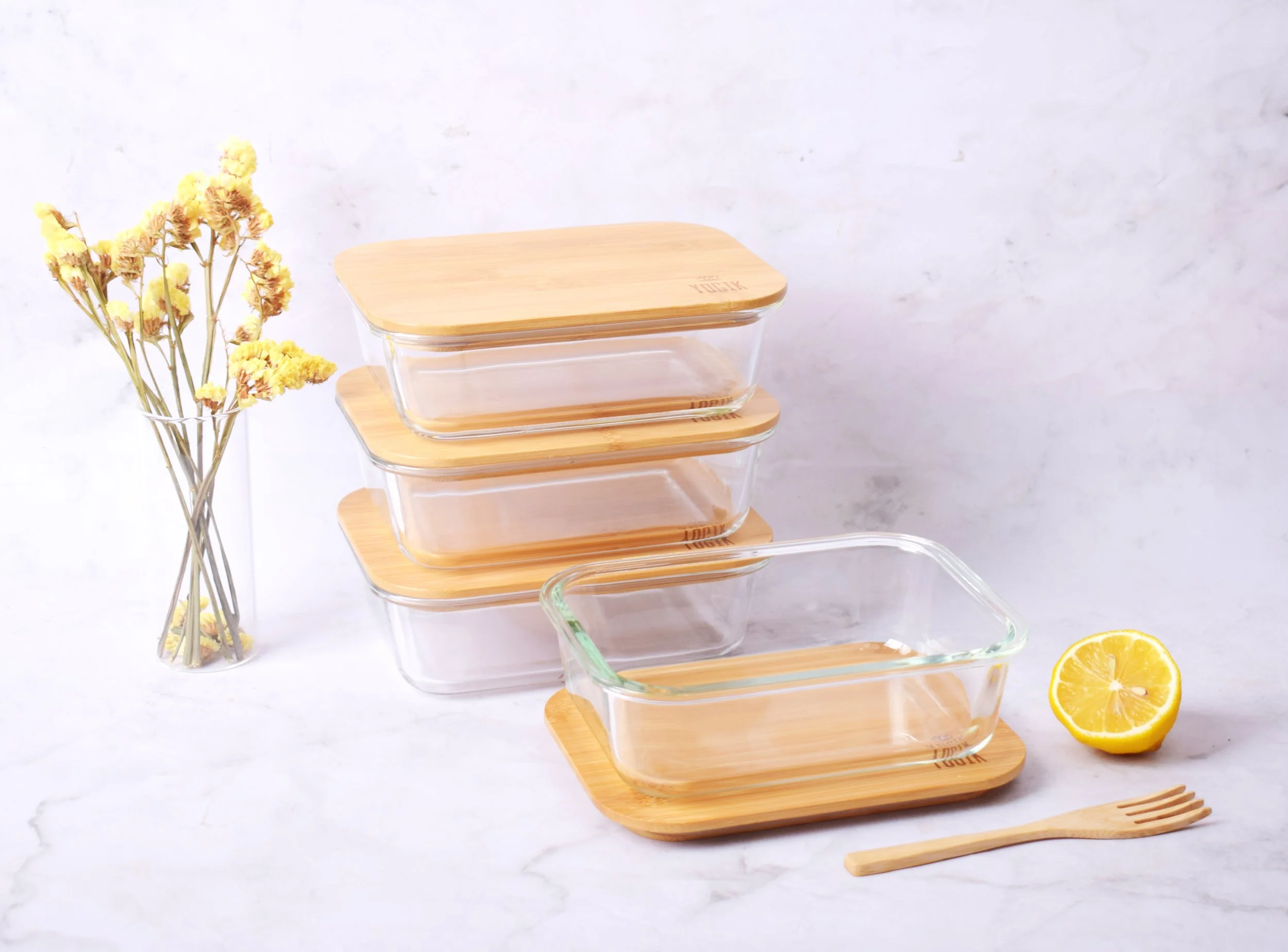 The Lunch Set — 4 Piece Daily Portion & Workweek Collection