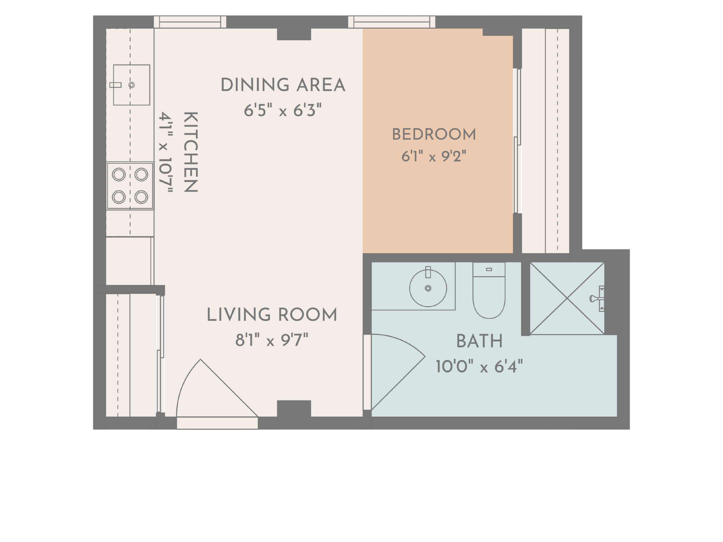 UNIT 403 FLOOR PLAN