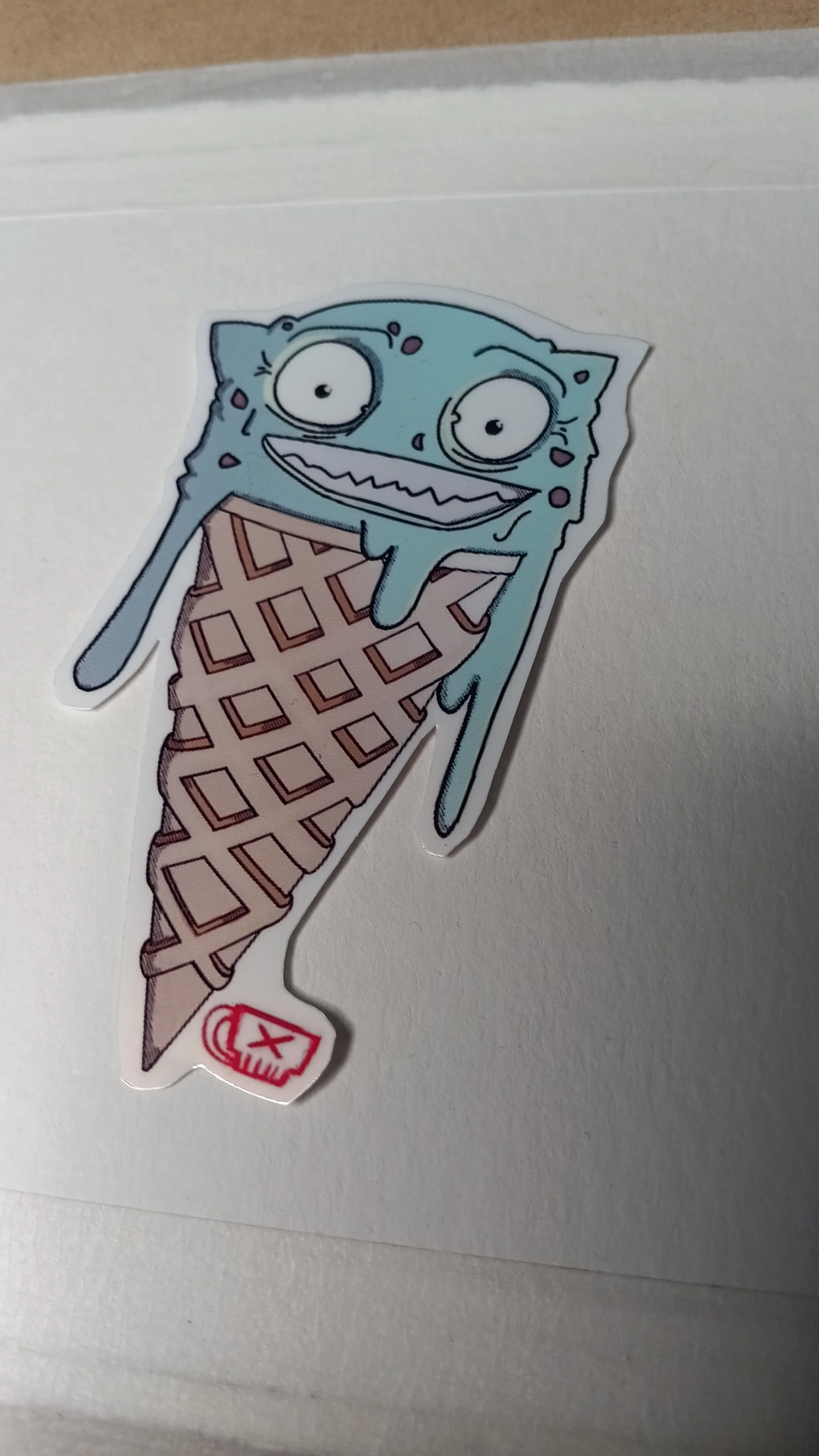 ice cream cat sticker