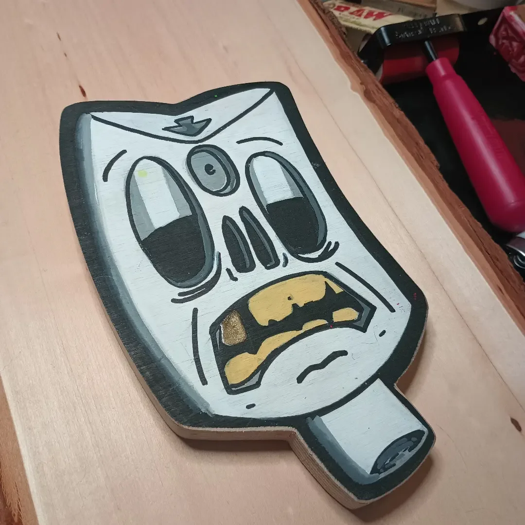 Acrylic on Wood 