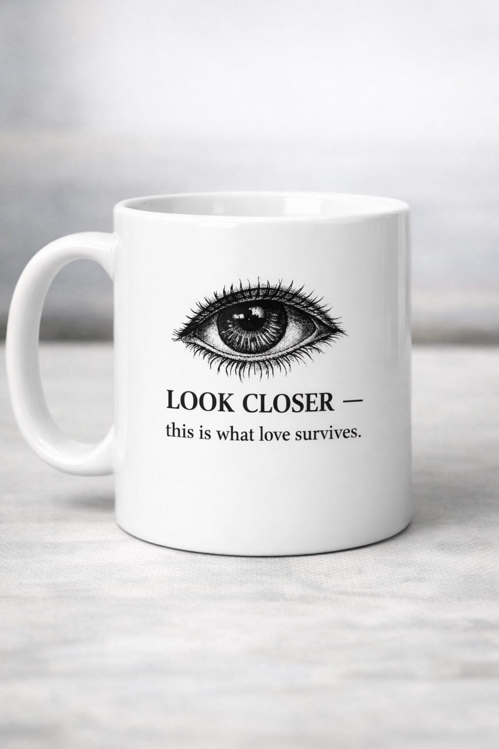 Behind My Closed Door Mug
