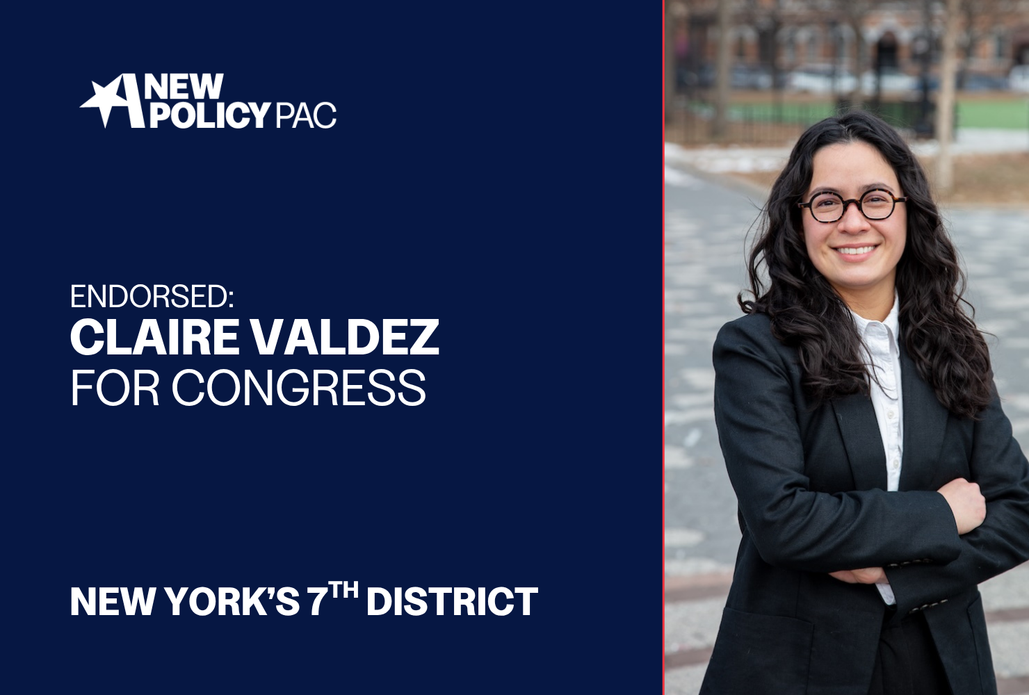 A New Policy PAC Endorses Claire Valdez