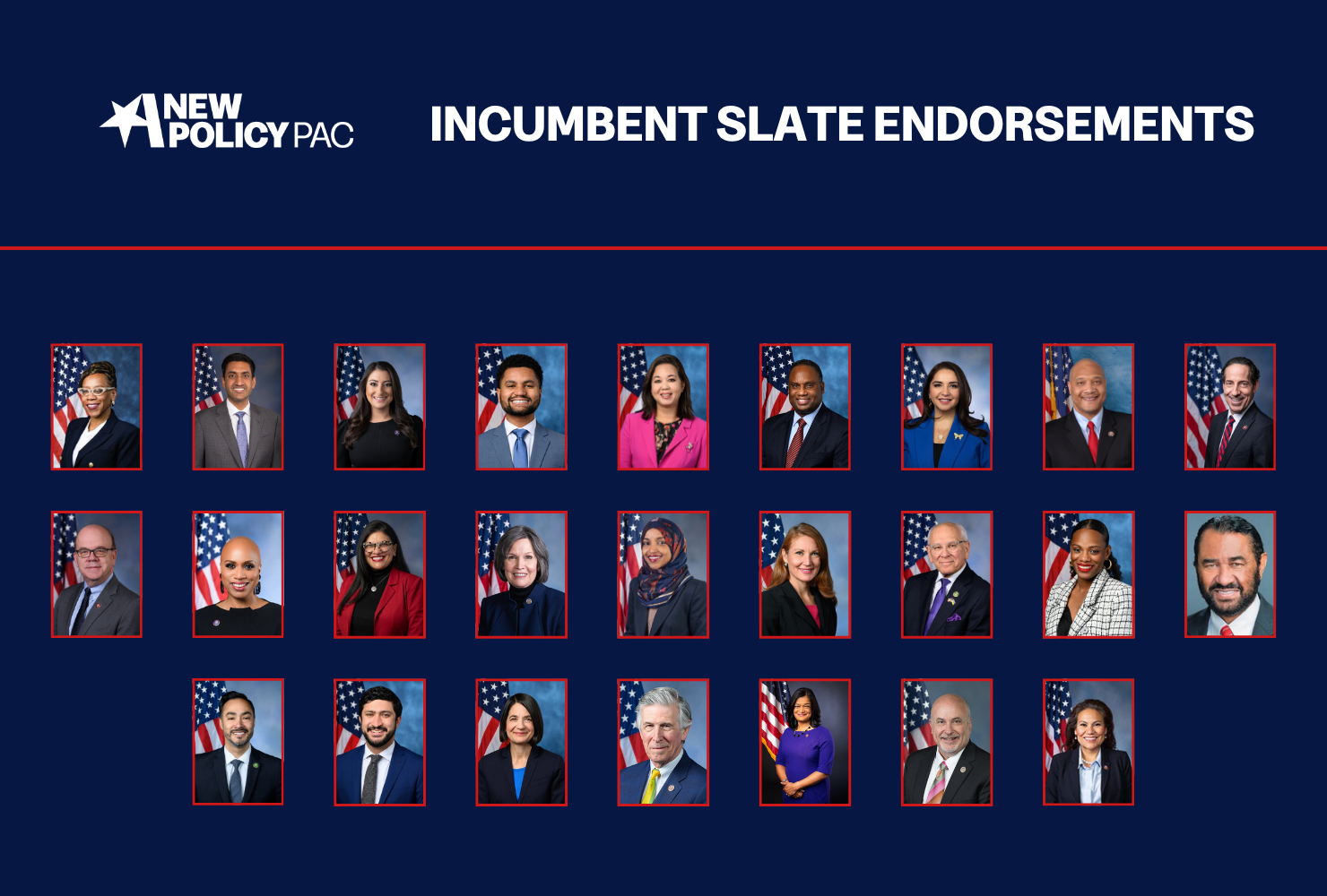 A New Policy PAC Announces Slate of Incumbent Endorsements