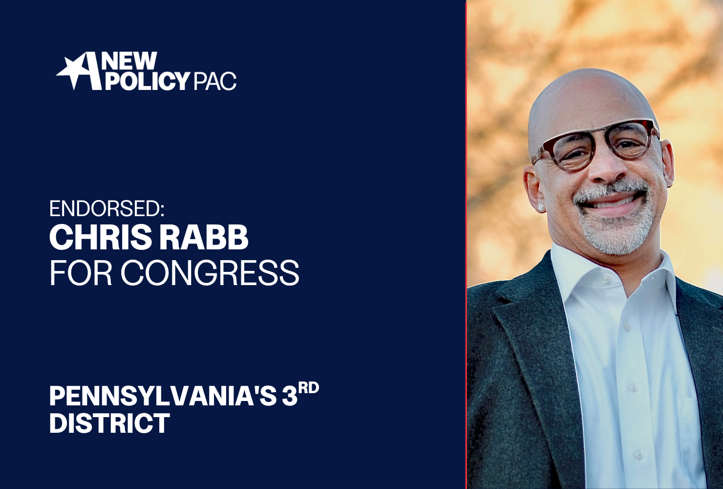 A New Policy PAC Endorses Chris Rabb