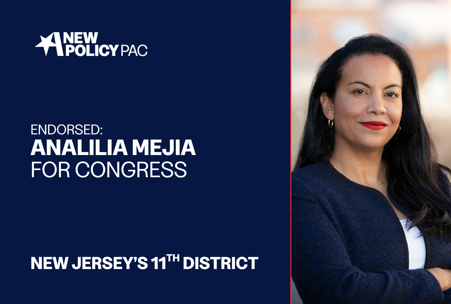 A New Policy PAC Endorses Analilia Mejia