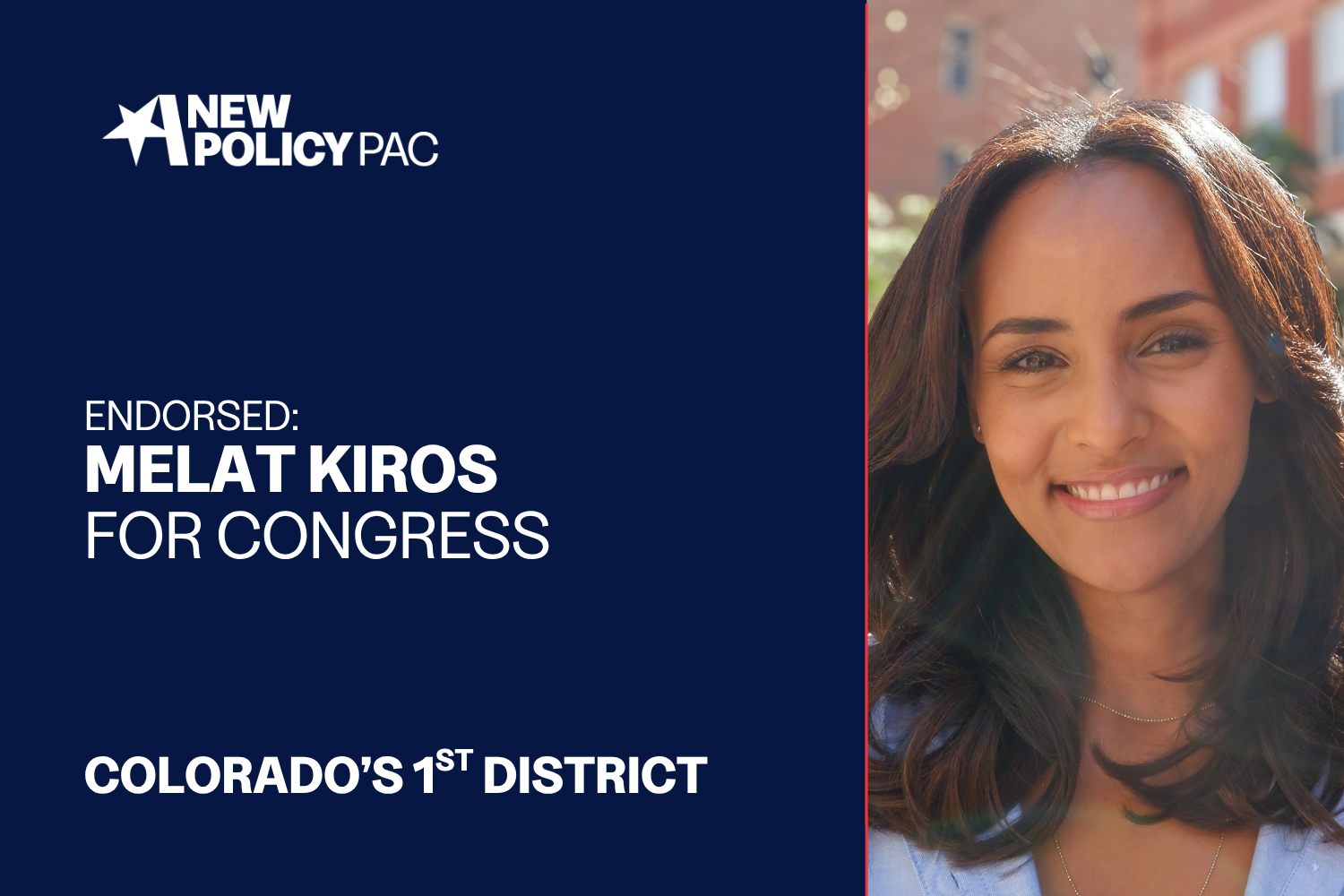 A New Policy PAC Endorses Melat Kiros