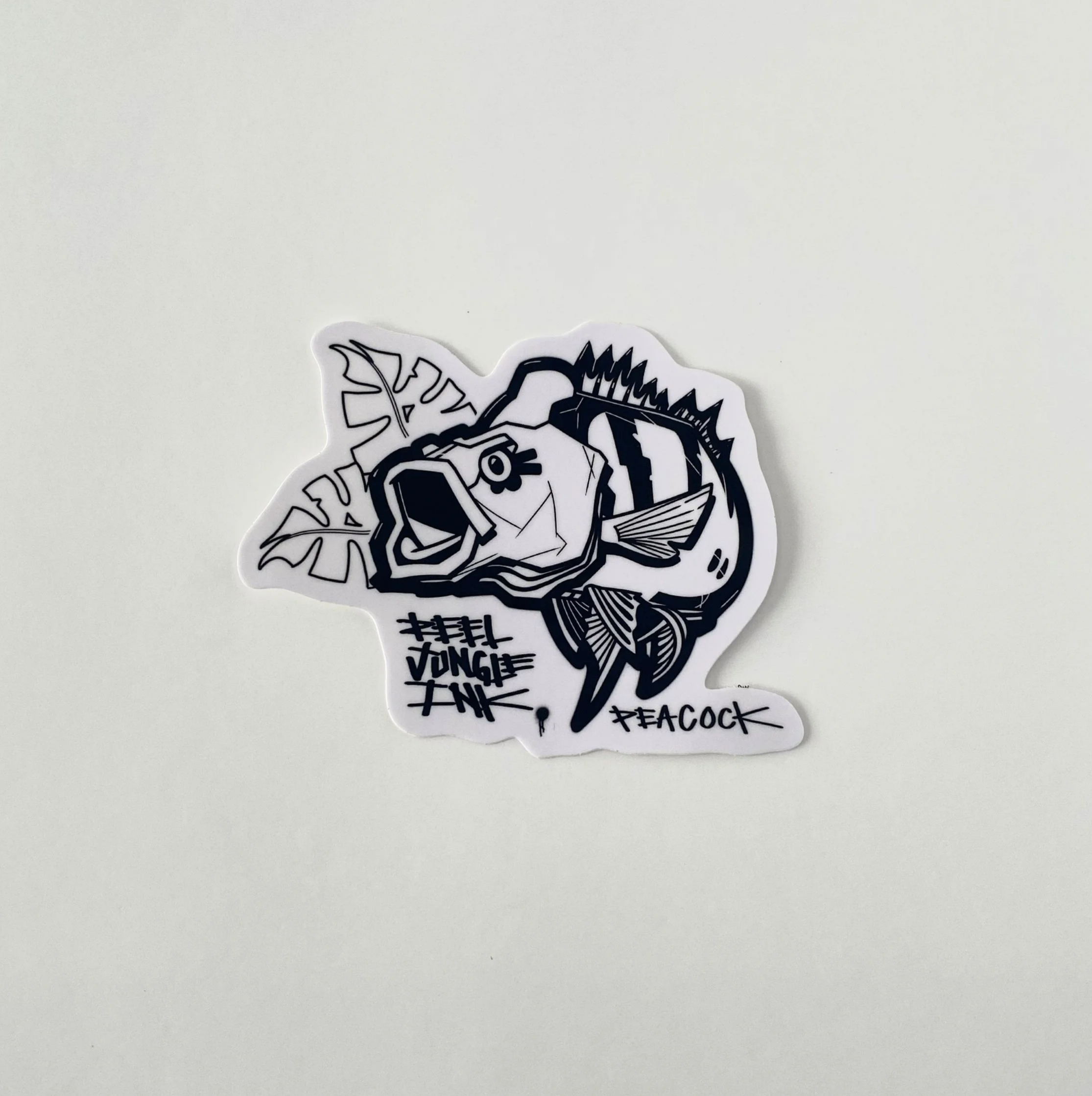 Jungle Peacock Sticker - Reel Jungle Ink Vol. 1