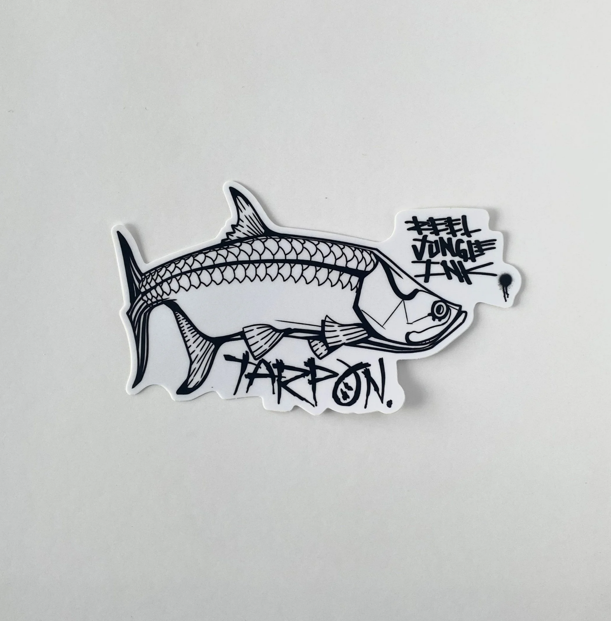 Tarpon Sticker – Reel Jungle Ink Vol.1