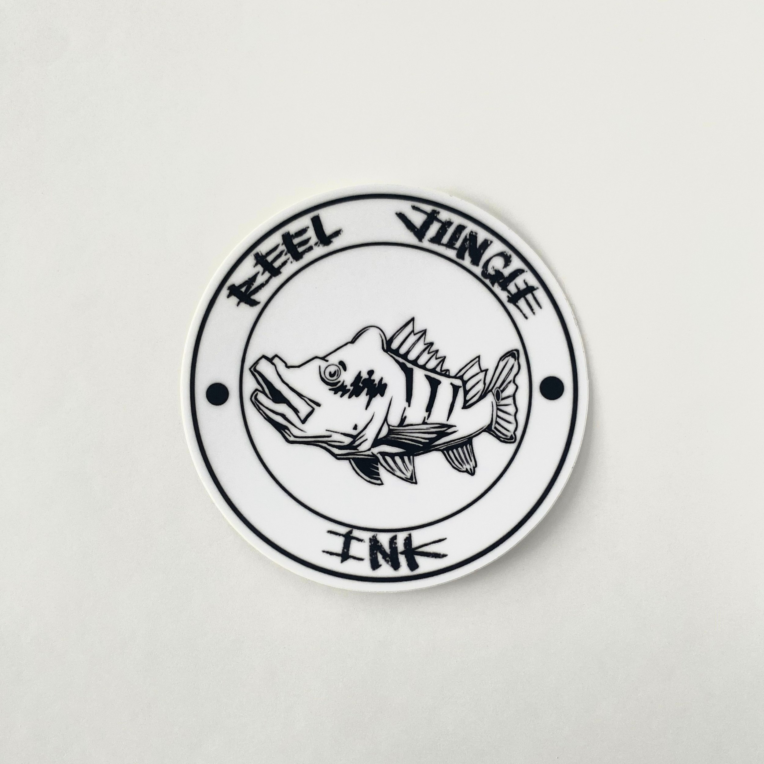 Peacock Bass Sticker – Reel Jungle Ink Vol. 1