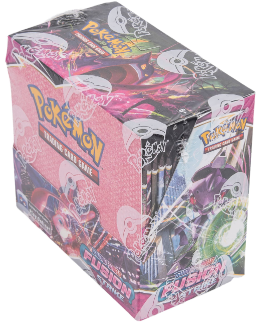 2021 Pokemon Sword & Shield Fusion Strike Factory-Sealed Booster Box (36 Packs)