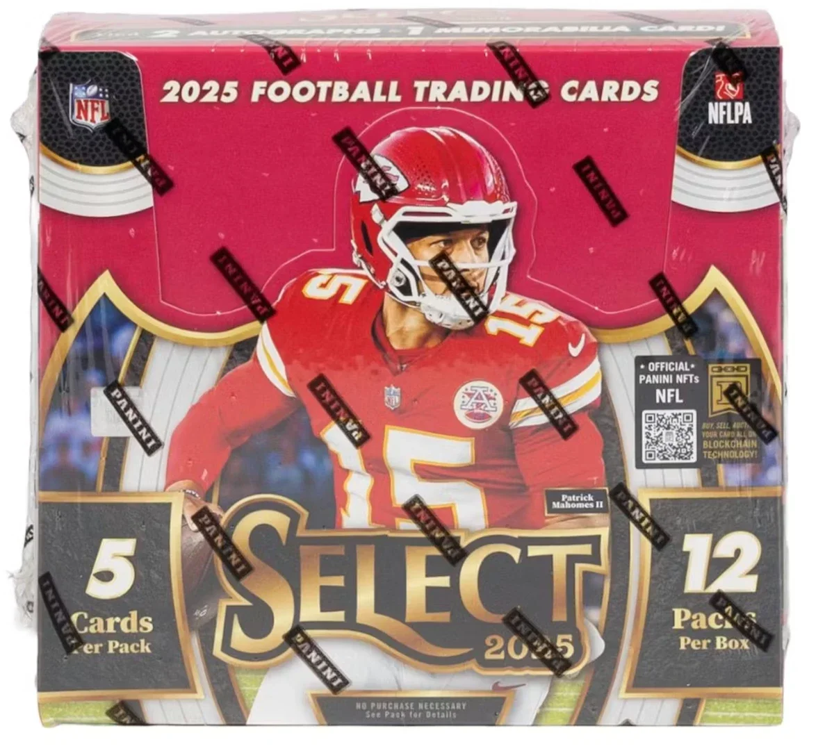 2025 Panini Select Hobby Football Factory Sealed Unopened Box ~ 12 Packs