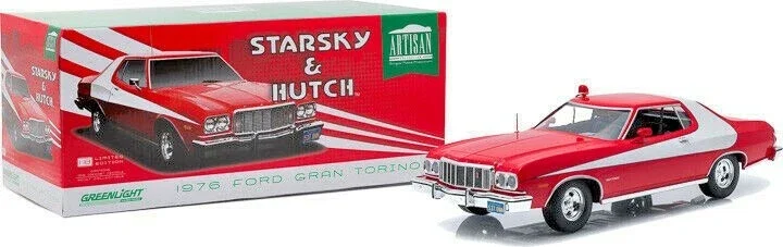 GREENLIGHT ARTISAN 1:18 Starsky & Hutch 1976 Ford Gran Torino 