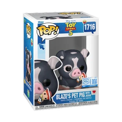 Pixar Pop! Blaze's Pet Pig with Jessie