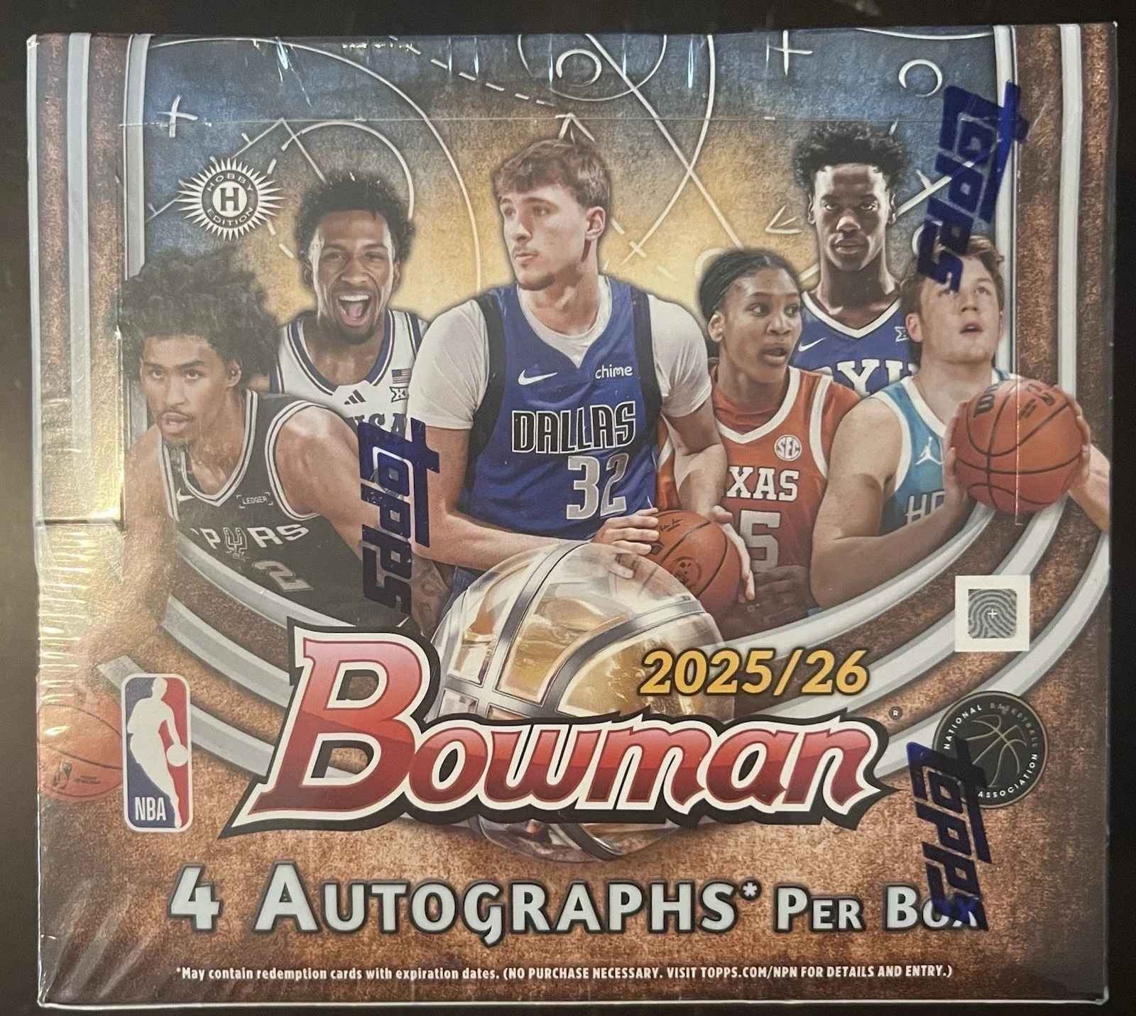 2025-26 Bowman Basketball Hobby Jumbo Box Factory Sealed