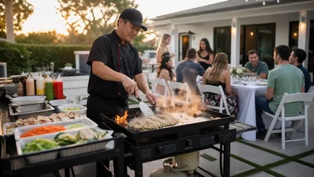 Private Hibachi Chef in Miami: The Ultimate Backyard Hibachi Party for Birthdays &amp; Celebrations