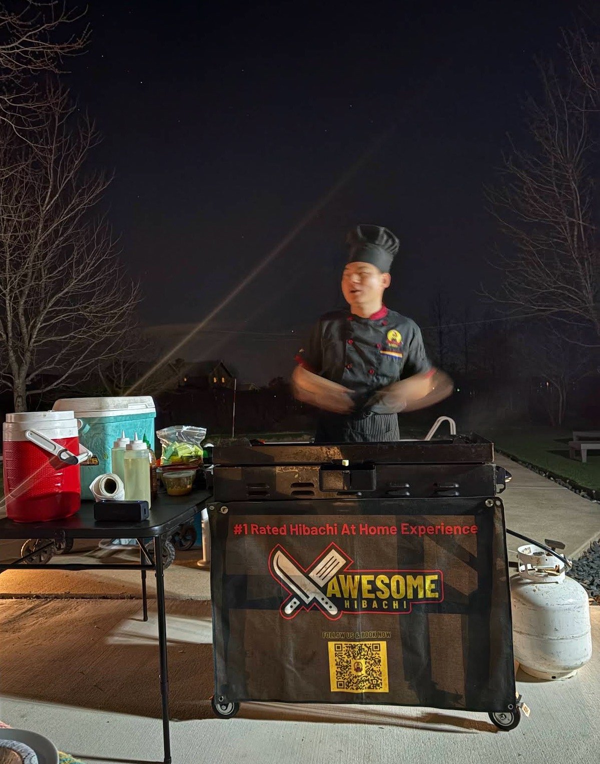 Top #1 At Home Hibachi Catering At Your Backyard