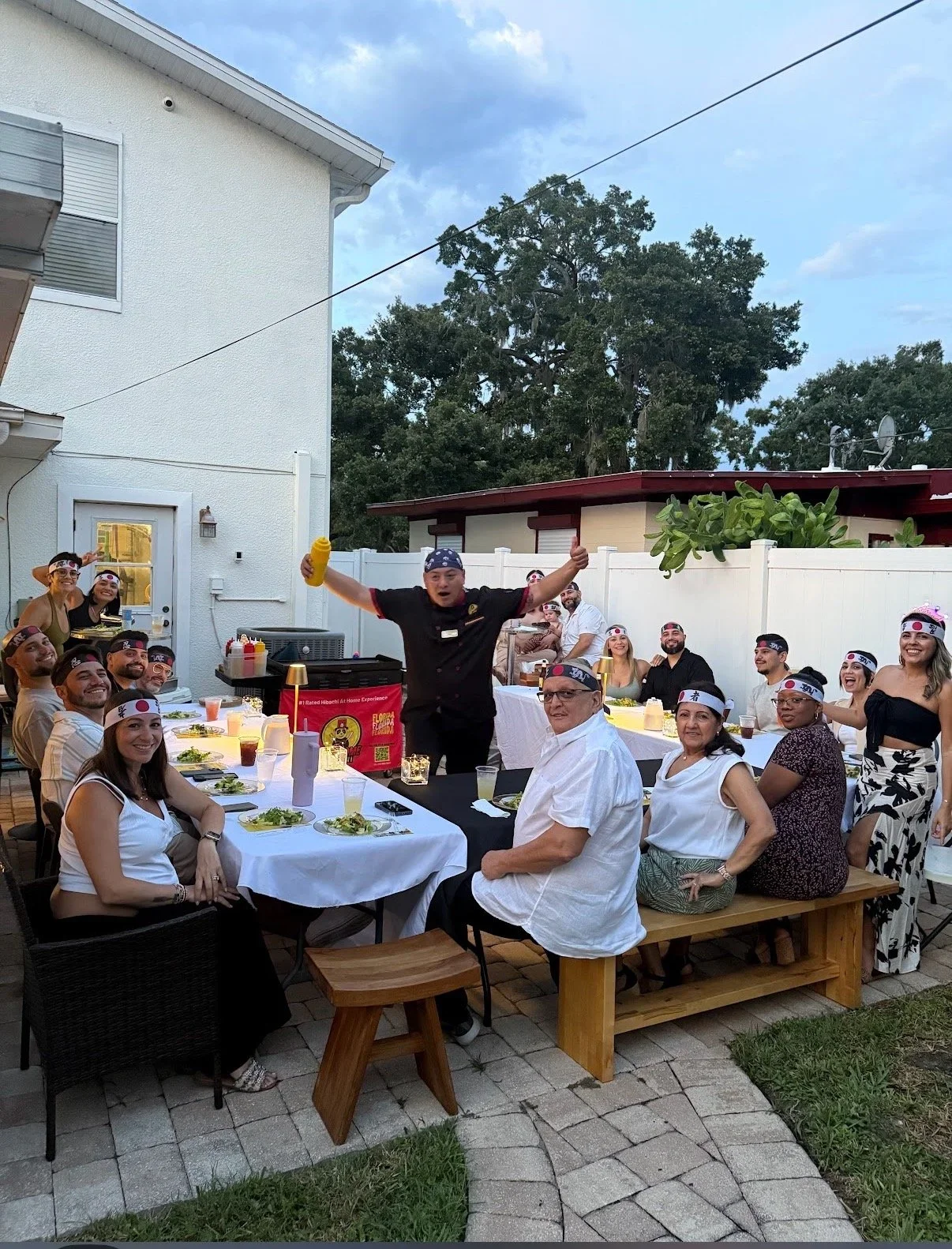Top #1 At Home Hibachi Catering At Your Backyard