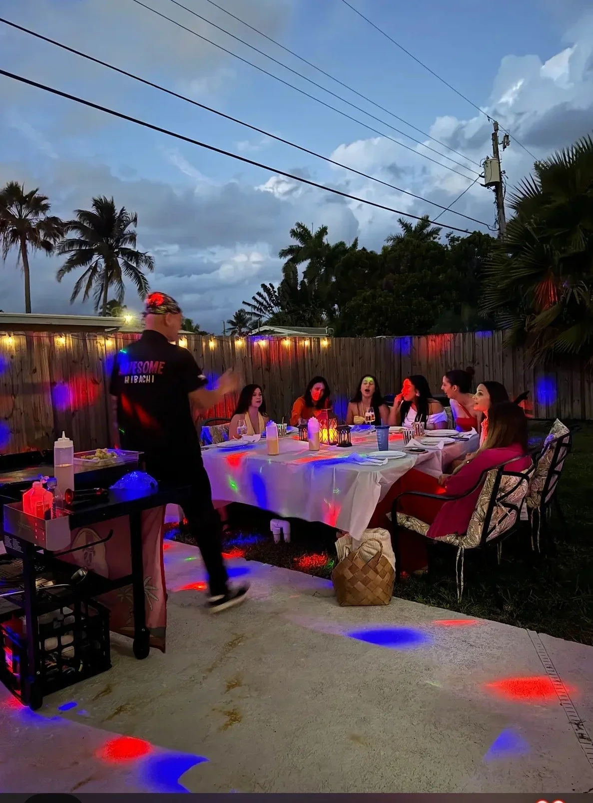 Top #1 At Home Hibachi Catering At Your Backyard