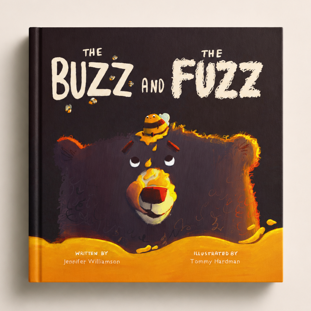 The Buzz & The Fuzz Picture Book written by Jen Williamson and illustrated by Tommy Hardman. Added to Tommy Hardman's Illustration Portfolio. One of the best up and coming children's book illustrators in the UK.