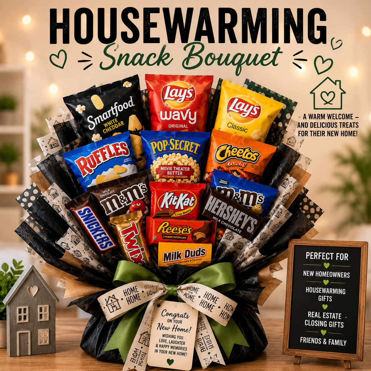 Housewarming Snack Bouquet
