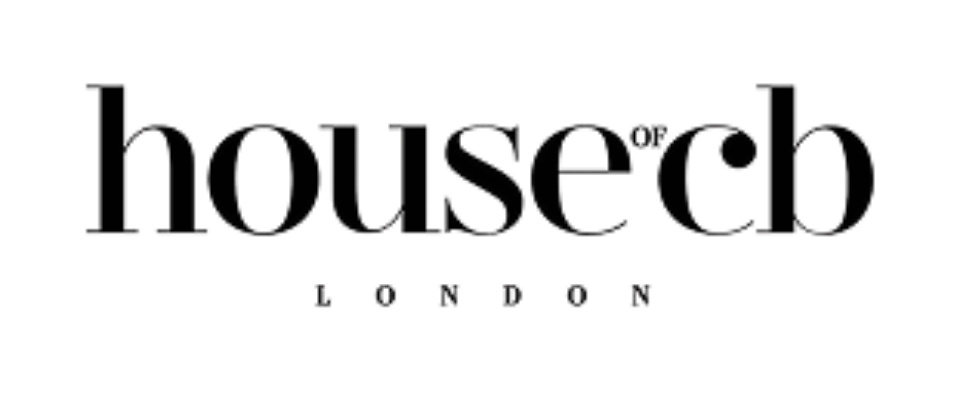 The logo for House of House, a London-based brand, in black and white.