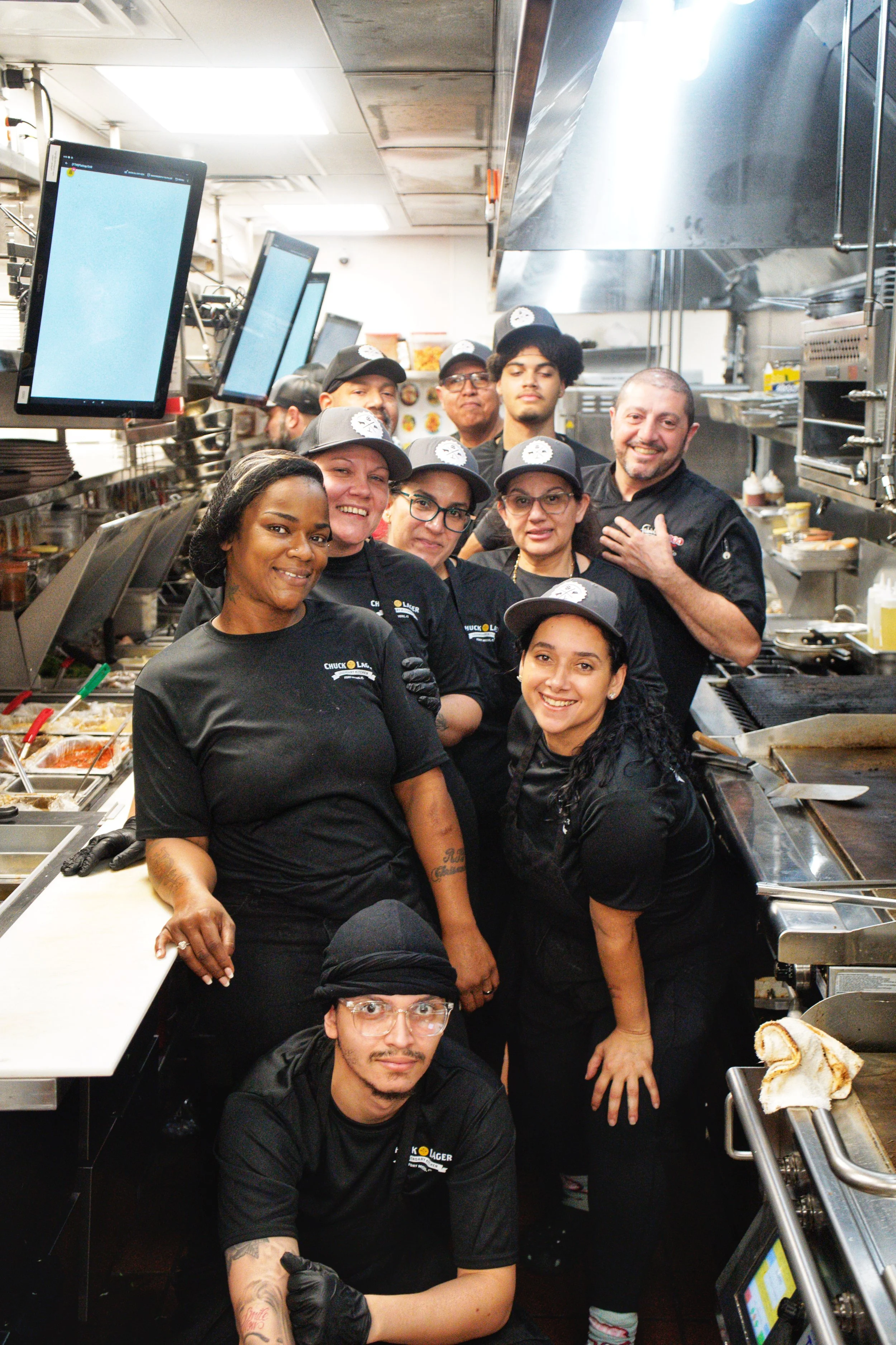 Chuck Lager Back-of-House Crew